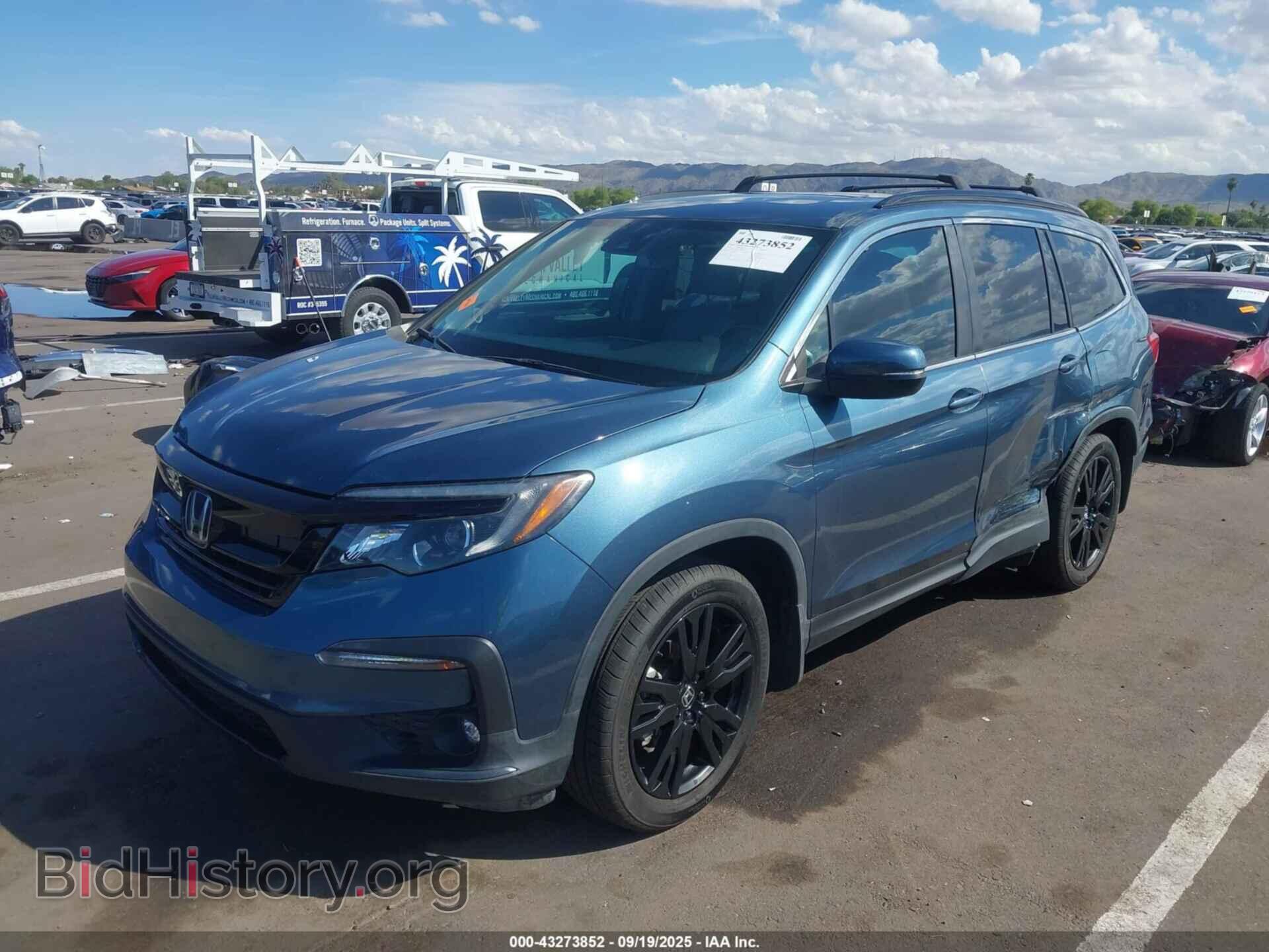 2022 HONDA PILOT - VIN: 5FNYF6H27NB028574 - Фото 2