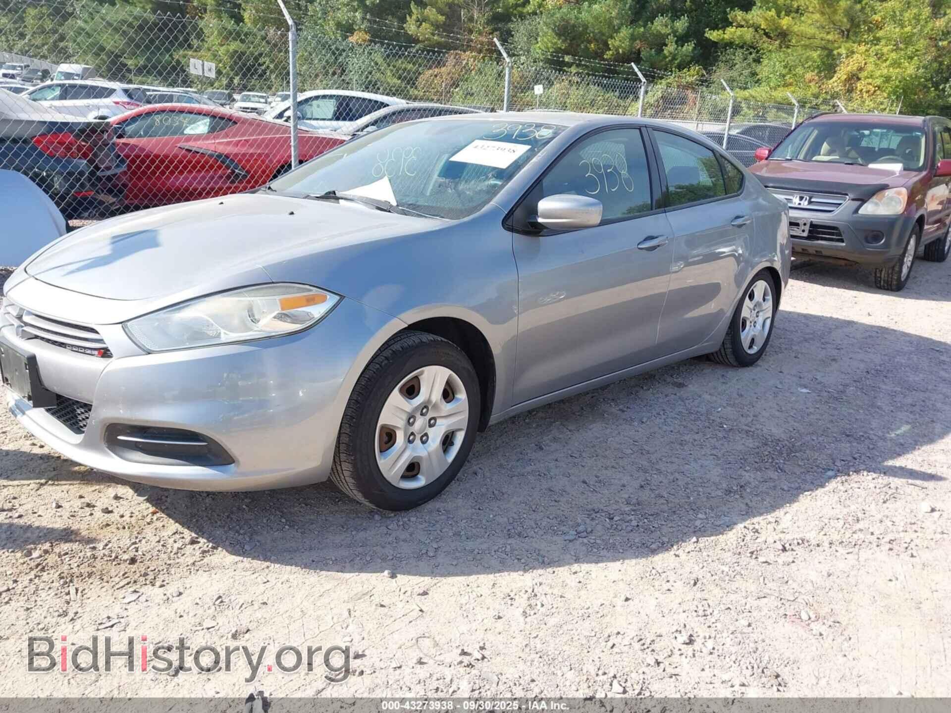2015 DODGE DART - VIN: 1C3CDFAA1FD406922 - Фото 2