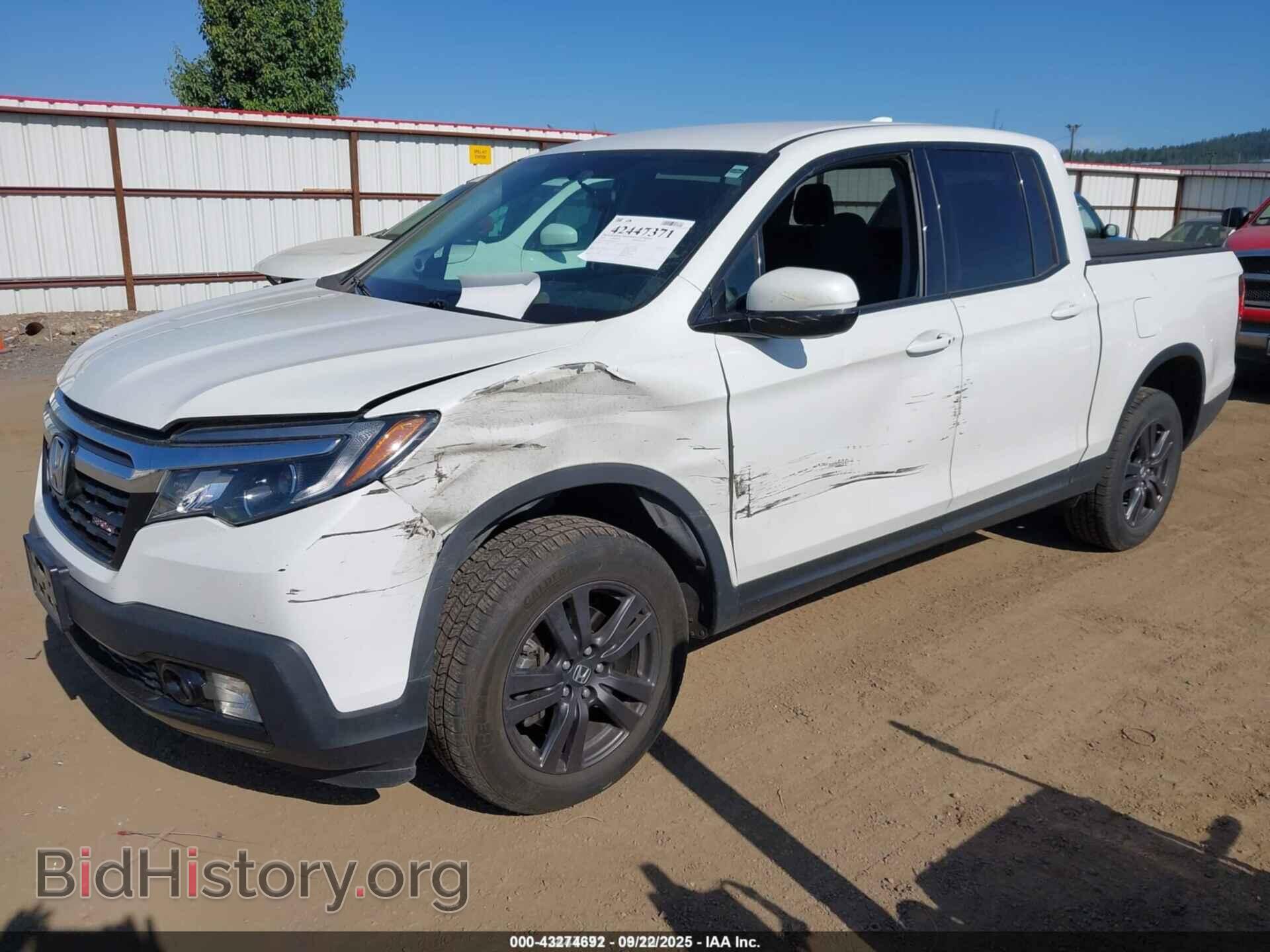 2019 HONDA RIDGELINE - VIN: 5FPYK3F14KB045761 - Фото 2