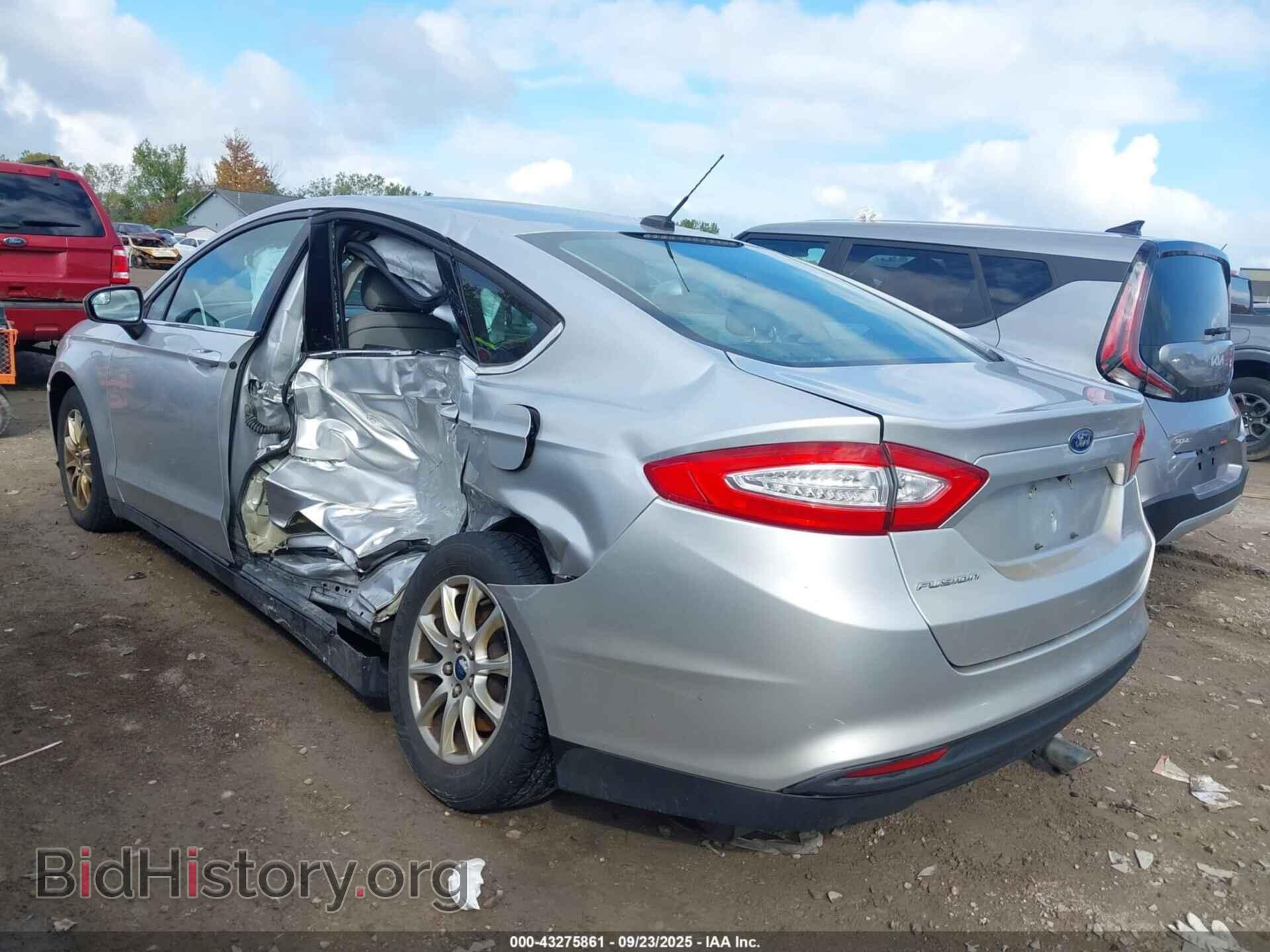 2016 FORD FUSION - VIN: 3FA6P0G76GR113122 - Фото 3