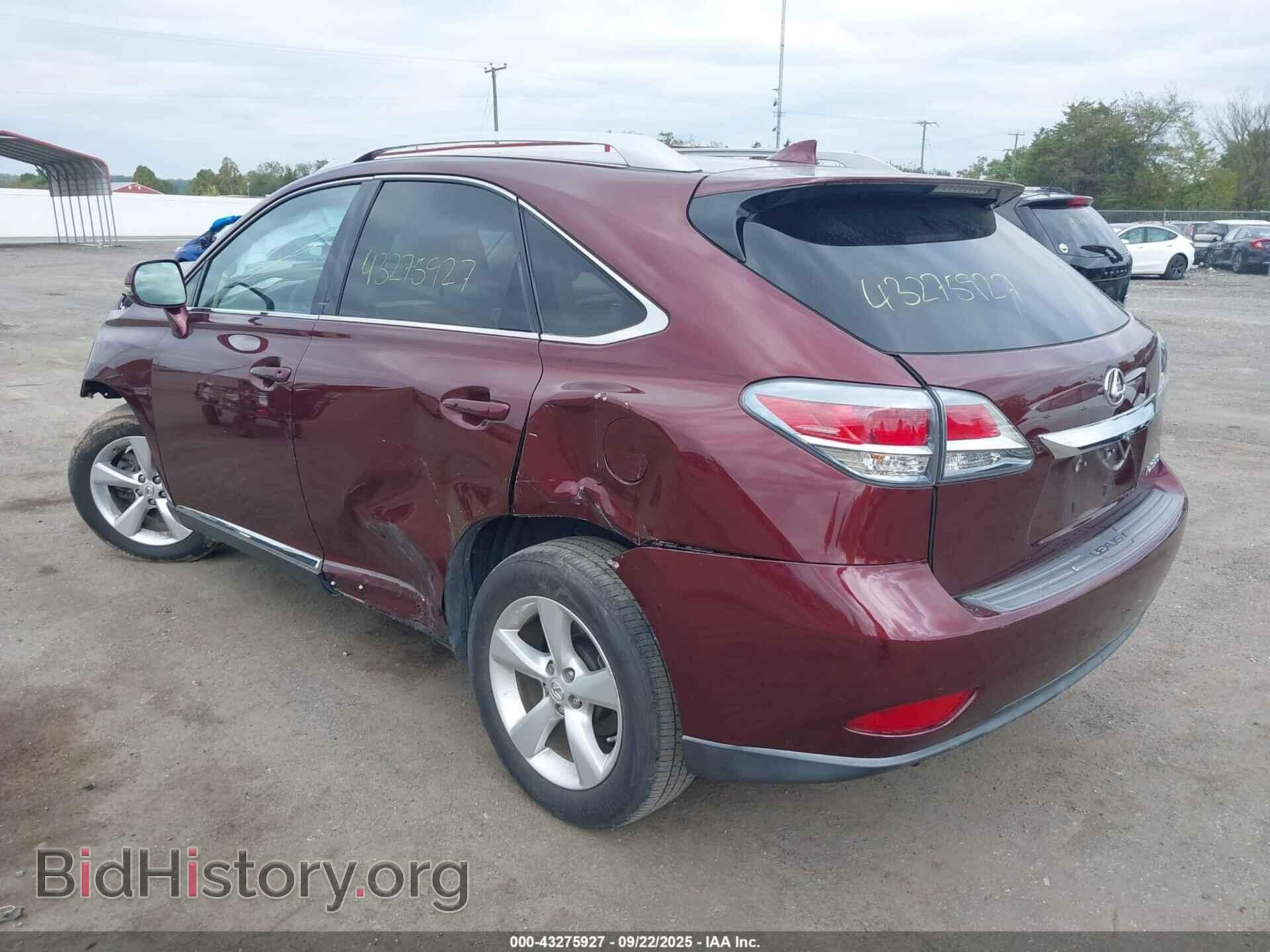 2015 LEXUS RX - VIN: JTJBK1BA2F2470359 - Photo 3