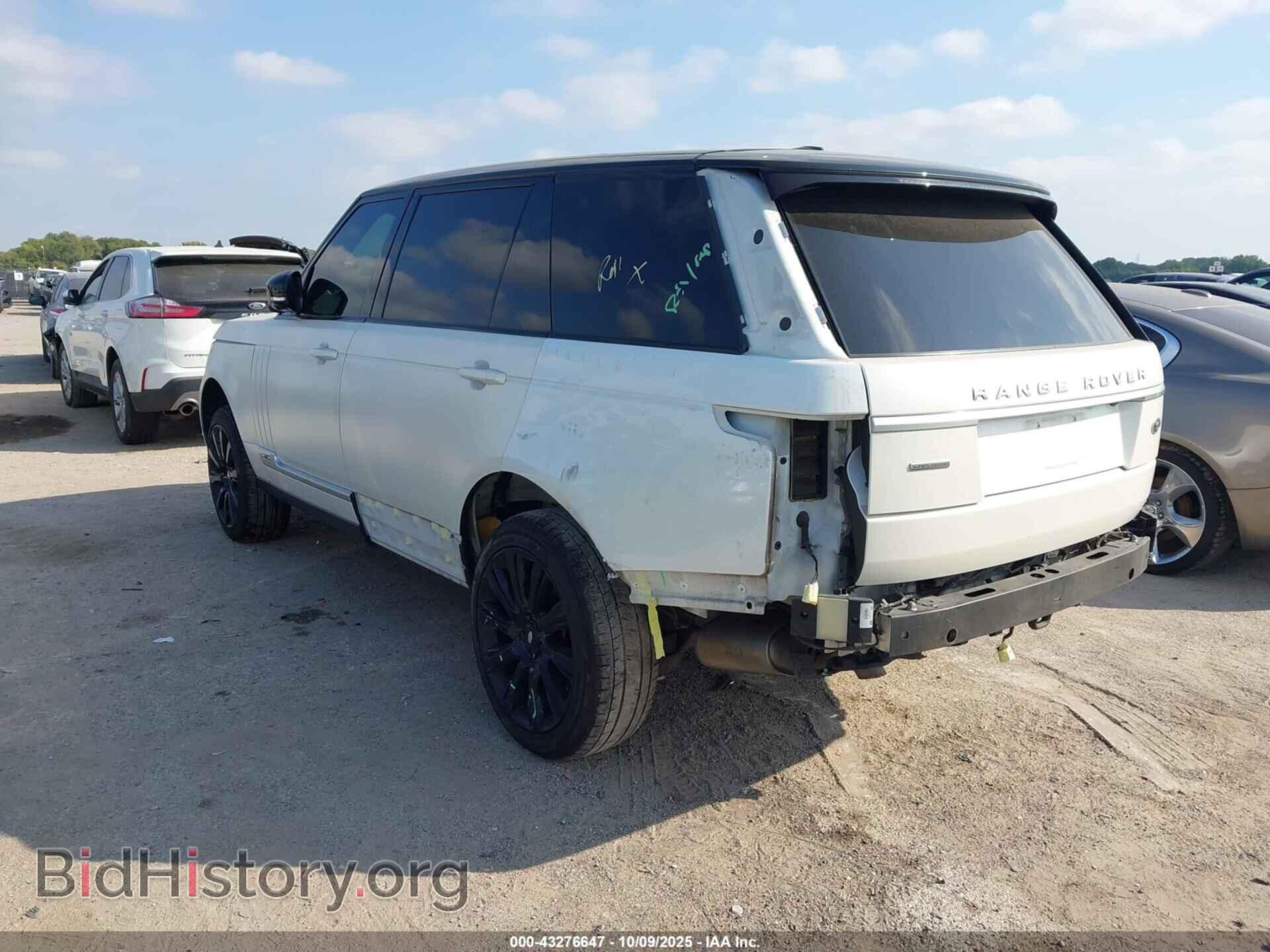 2015 LAND ROVER RANGE ROVER - VIN: SALGS3TF8FA217978 - Фото 3