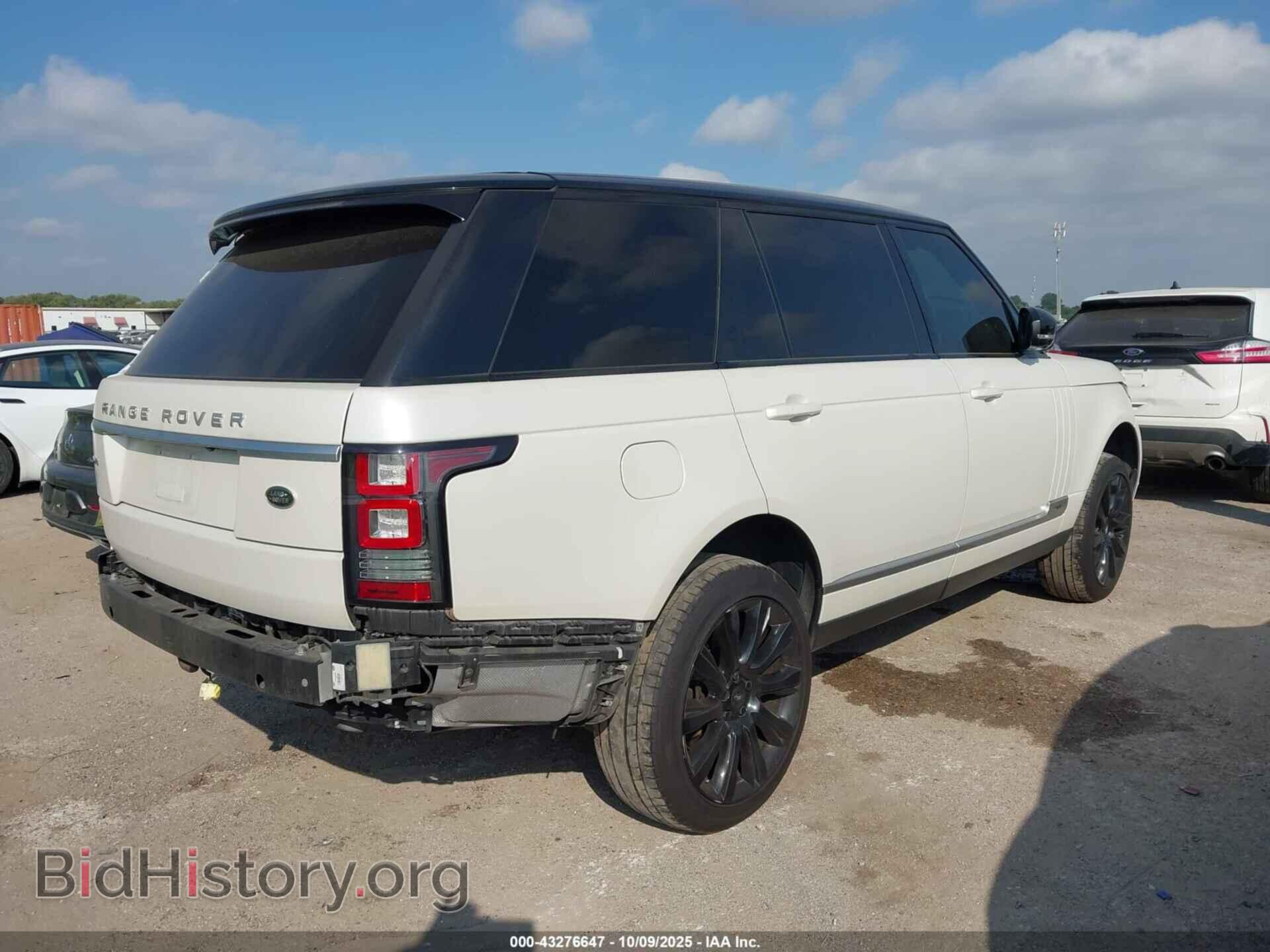 2015 LAND ROVER RANGE ROVER - VIN: SALGS3TF8FA217978 - Фото 4