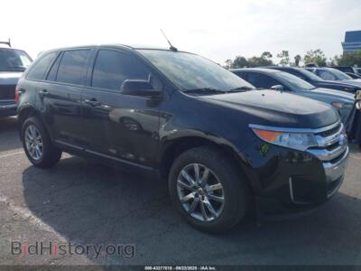 2013 Ford EDGE SEL, black — VIN 2FMDK3JC9DBE05571, IAAI