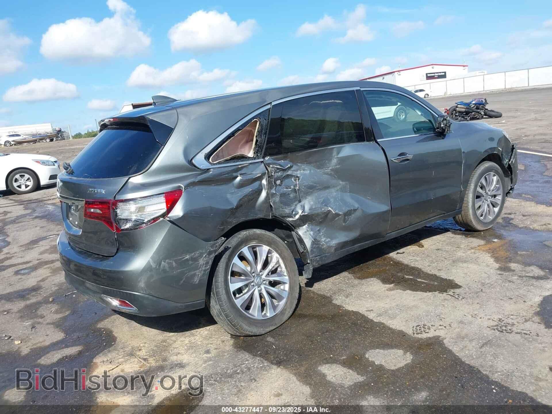 2014 ACURA MDX - VIN: 5FRYD3H43EB012103 - Фото 4