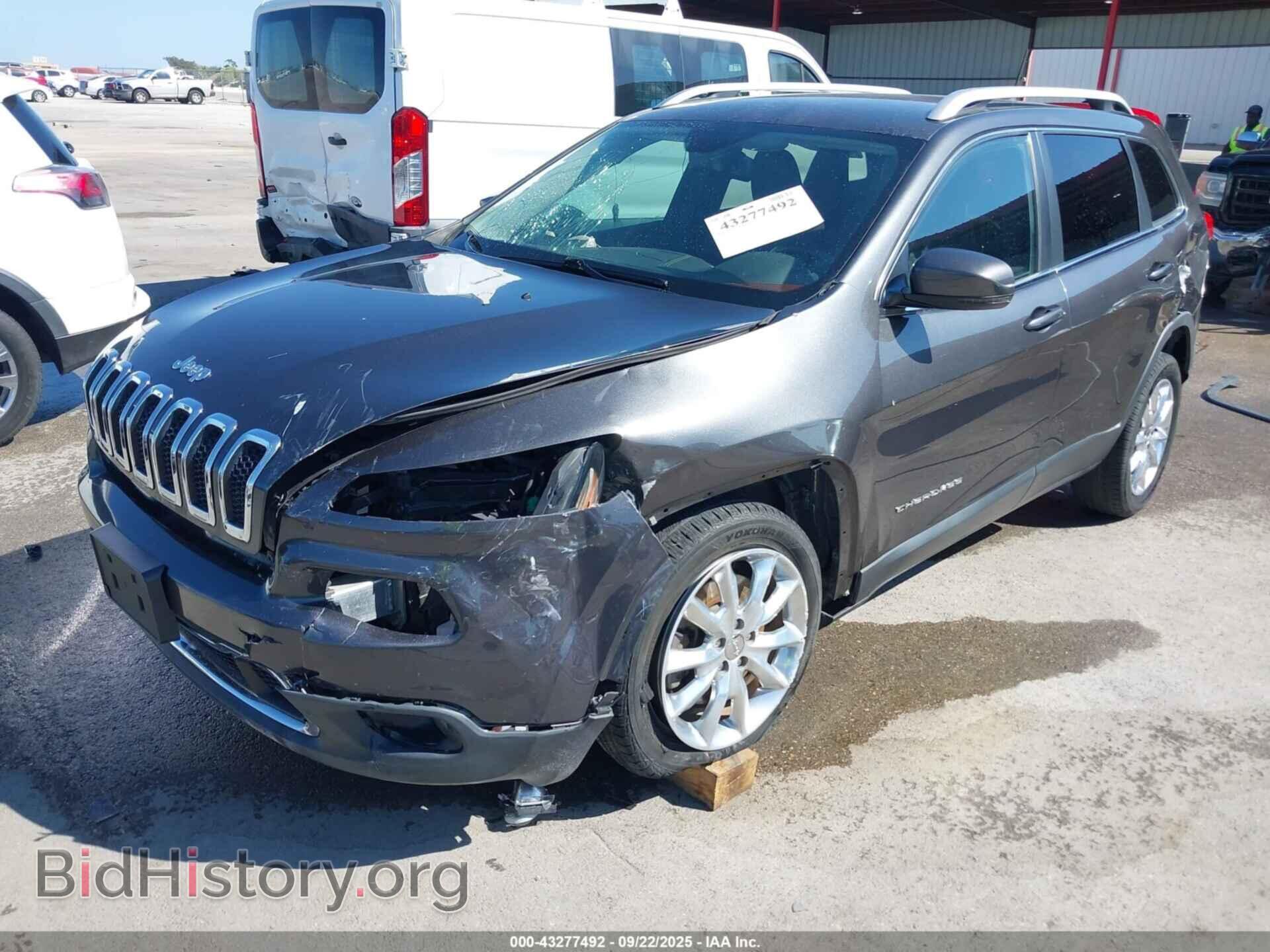 2016 JEEP CHEROKEE - VIN: 1C4PJLDB6GW200297 - Фото 2