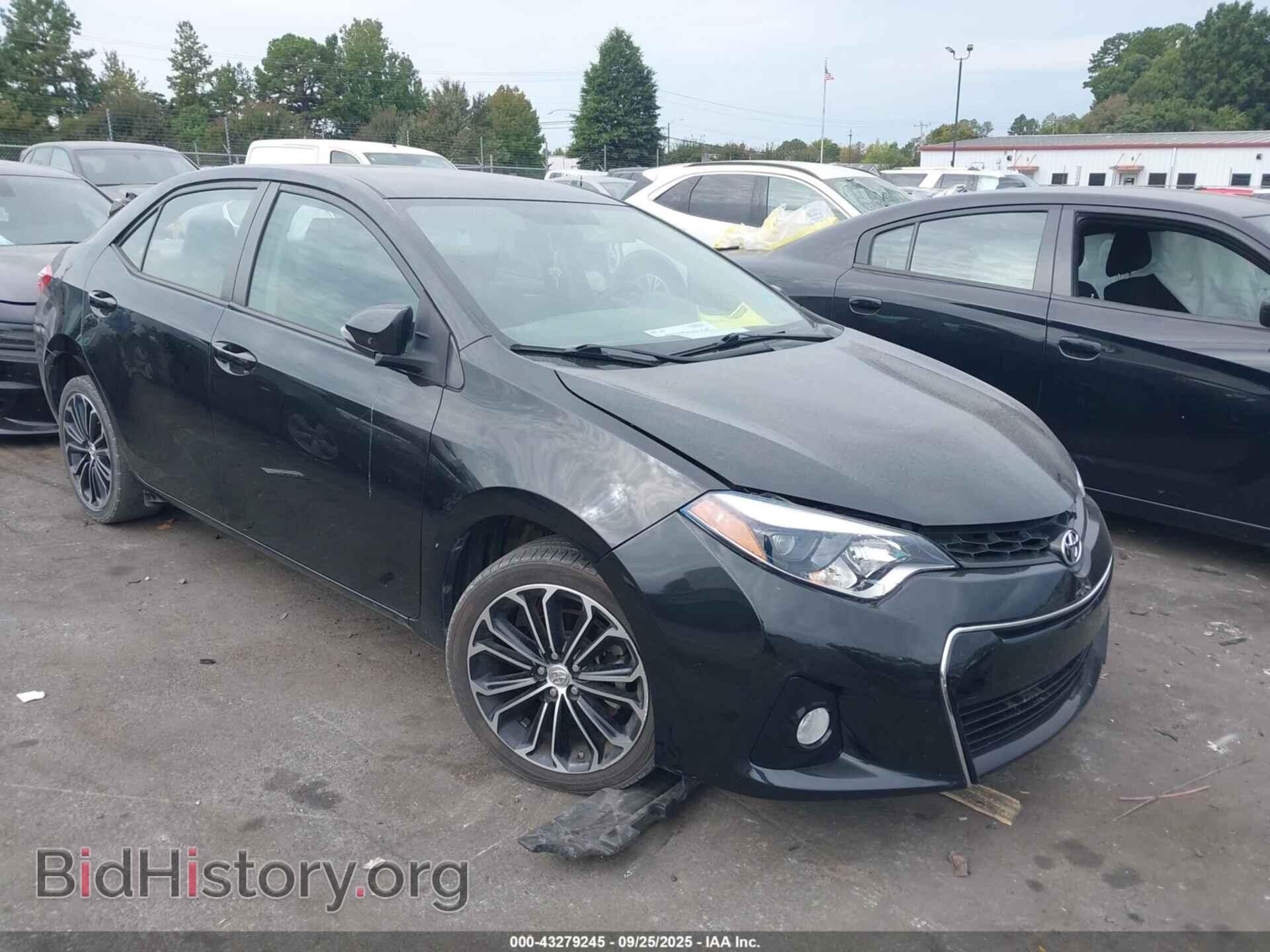Photo 2T1BURHE9FC372582 - TOYOTA COROLLA 2015