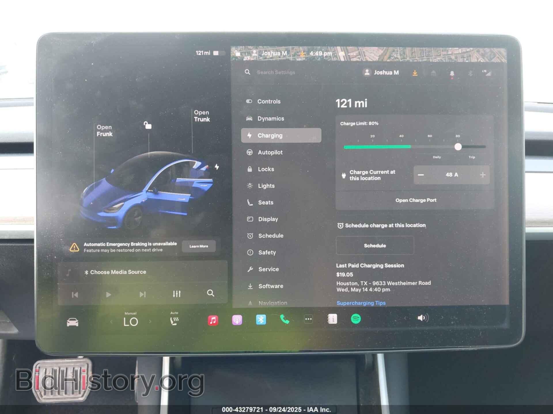 2019 TESLA MODEL 3 - VIN: 5YJ3E1EB2KF452874 - Photo 18