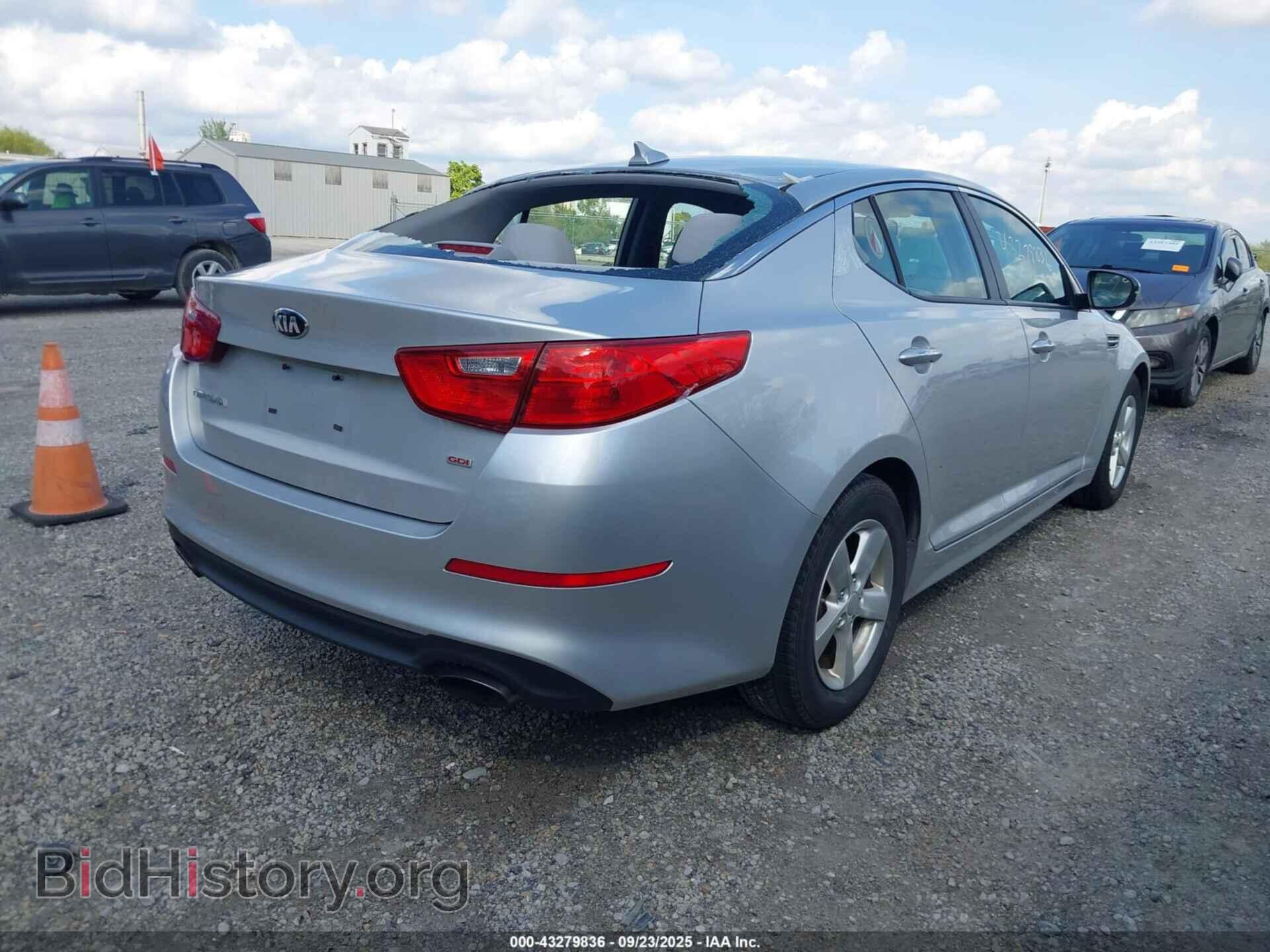 2014 KIA OPTIMA - VIN: KNAGM4A75E5494014 - Фото 4