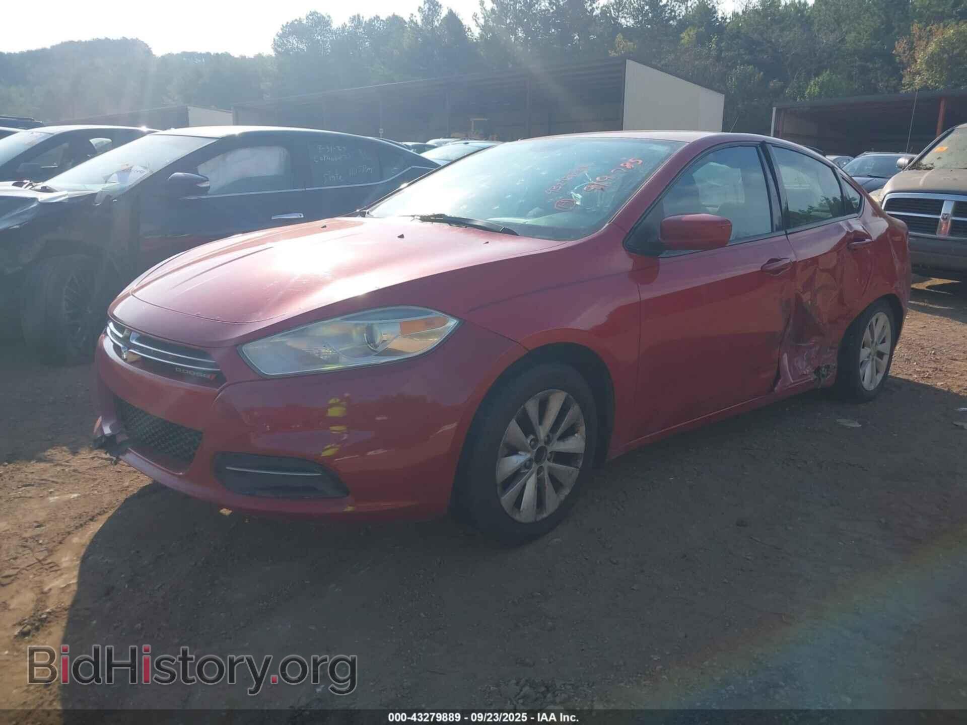 2014 DODGE DART - VIN: 1C3CDFDH8ED919785 - Фото 2