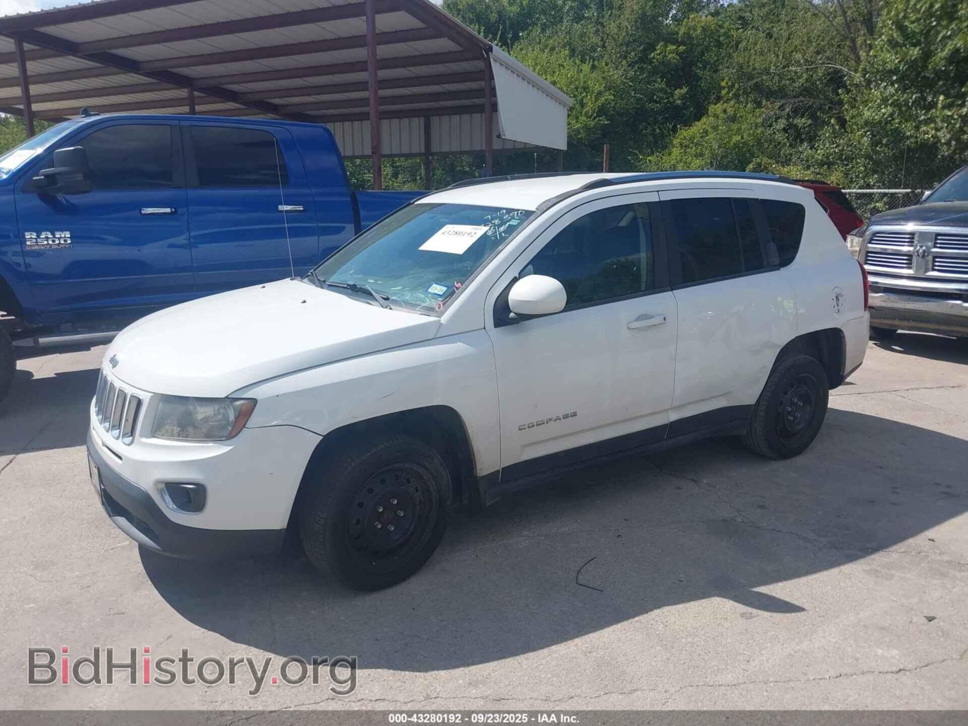 2014 JEEP COMPASS - VIN: 1C4NJDCB7ED728390 - Фото 2