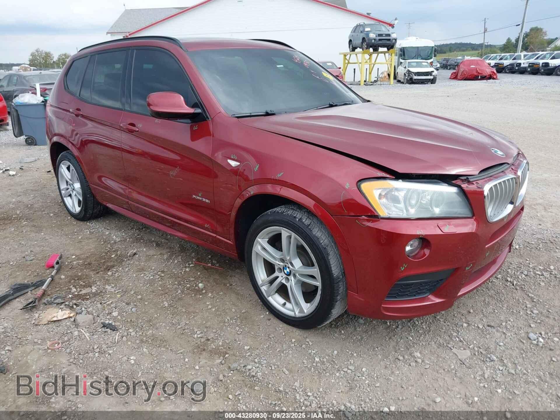 Фотография 5UXWX7C59E0E77184 - BMW X3 2014