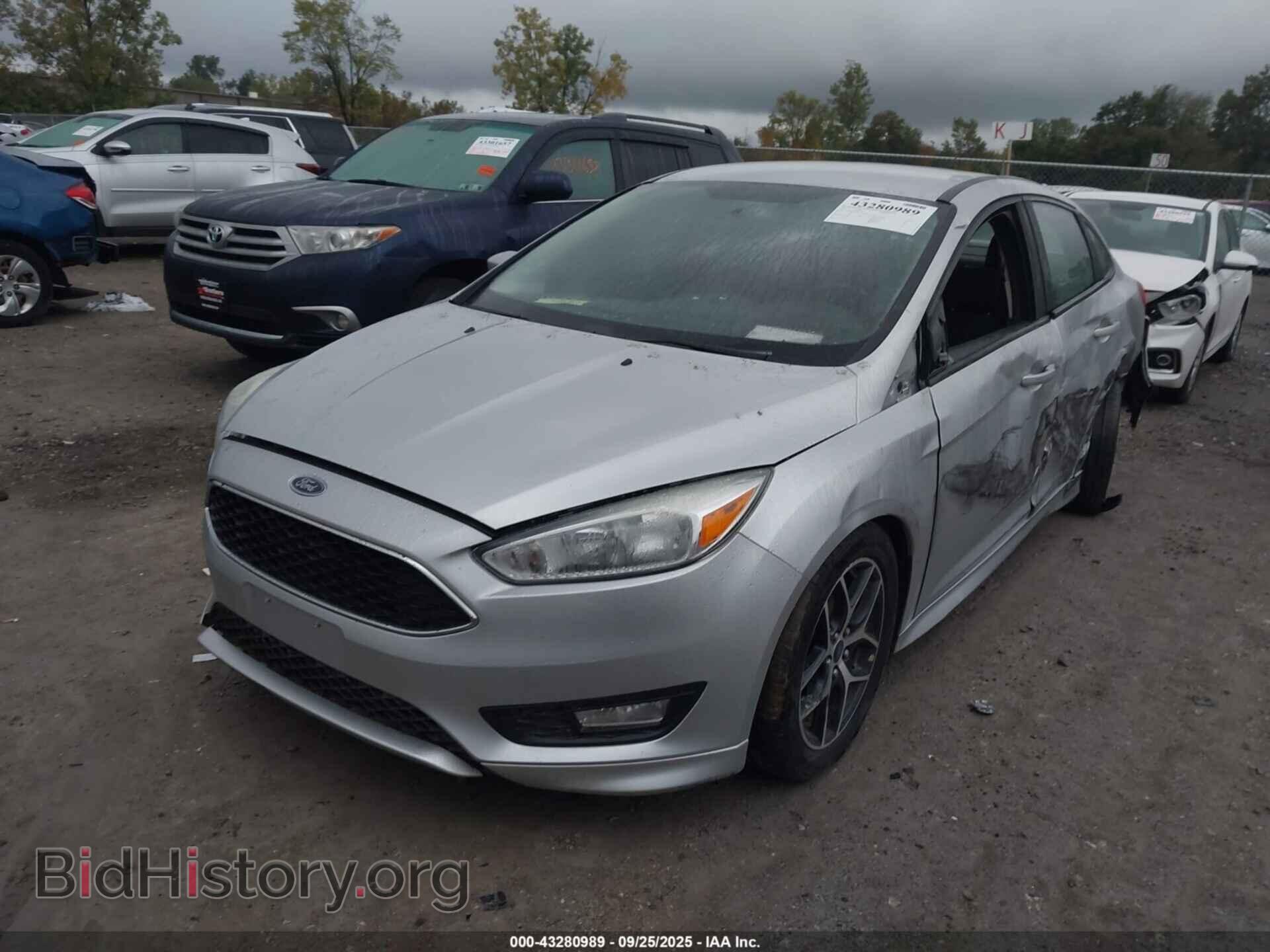 2015 FORD FOCUS - VIN: 1FADP3F2XFL277789 - Фото 2