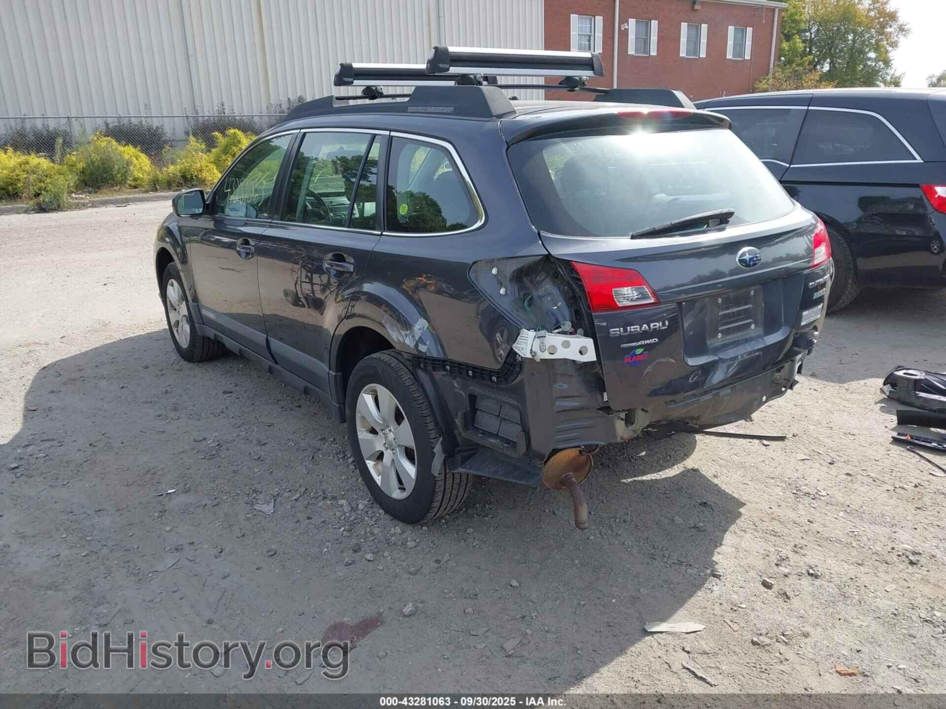 2012 SUBARU OUTBACK - VIN: 4S4BRBAC1C3218059 - Фото 3