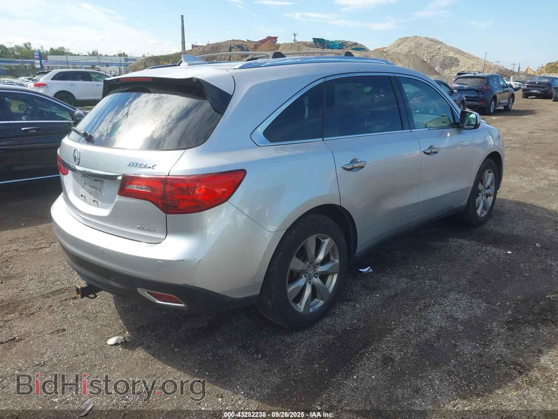 2014 ACURA MDX - VIN: 5FRYD4H87EB001050 - Фото 4