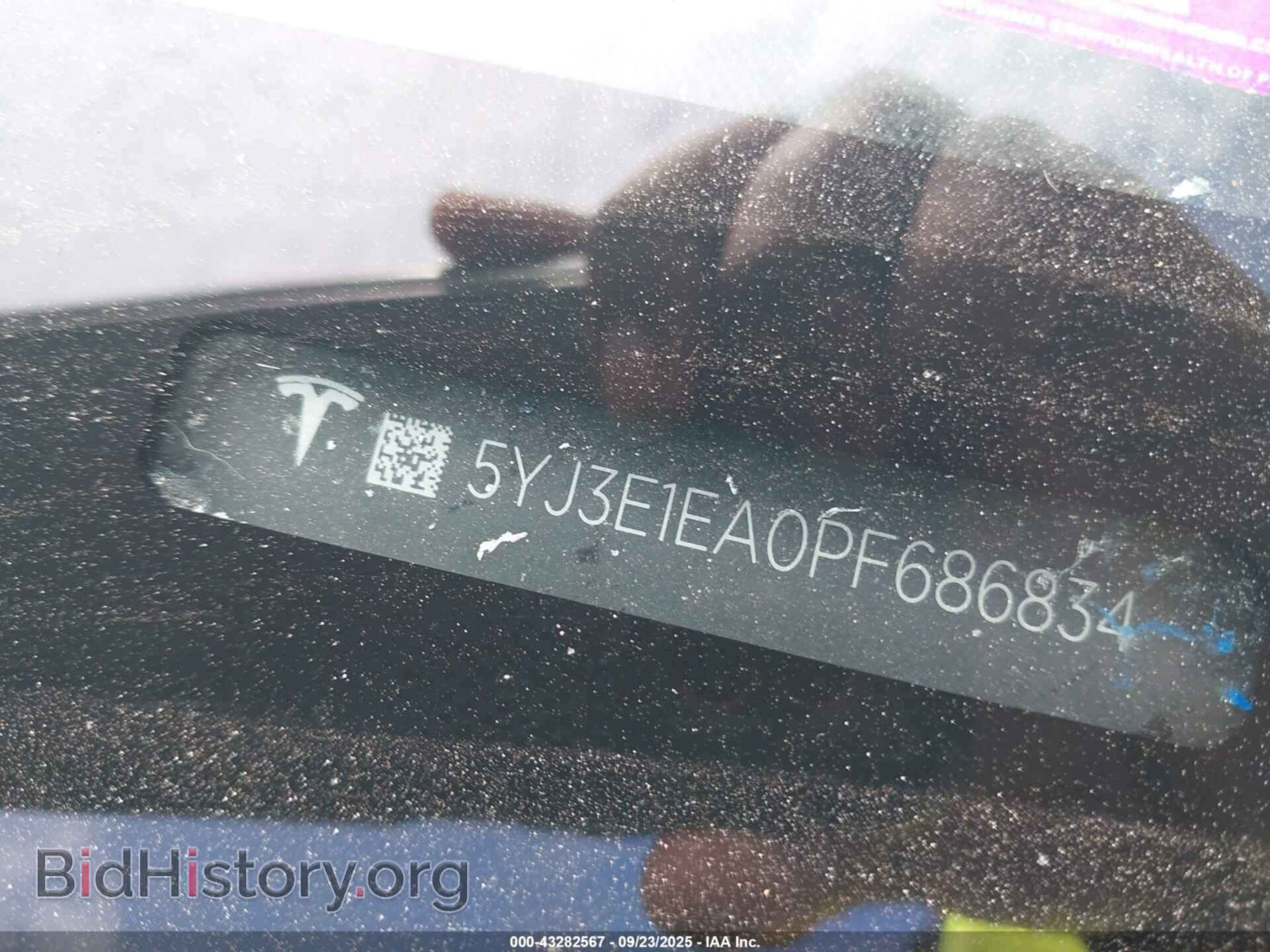 2023 TESLA MODEL 3 - VIN: 5YJ3E1EA0PF686834 - Фото 9