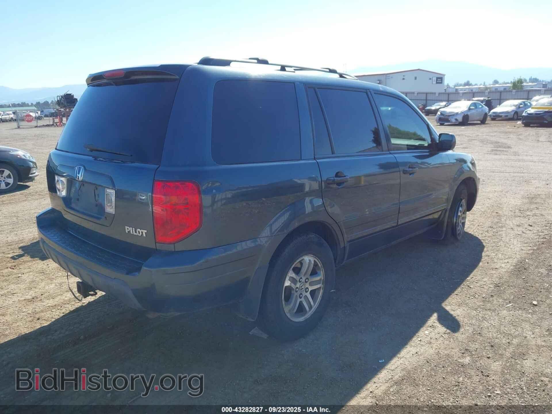 2005 HONDA PILOT - VIN: 5FNYF186X5B057220 - Фото 4