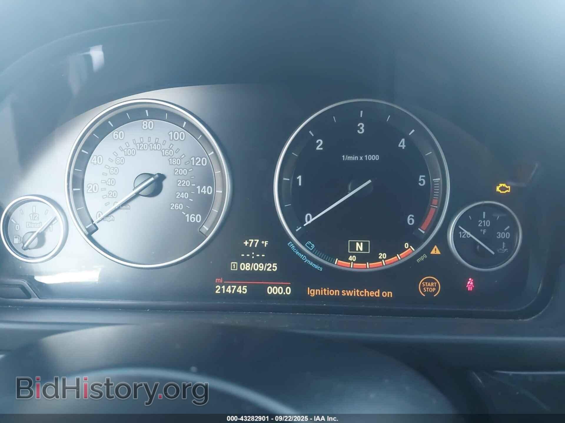 2014 BMW 535D - VIN: WBAXA5C58ED689797 - Фото 7