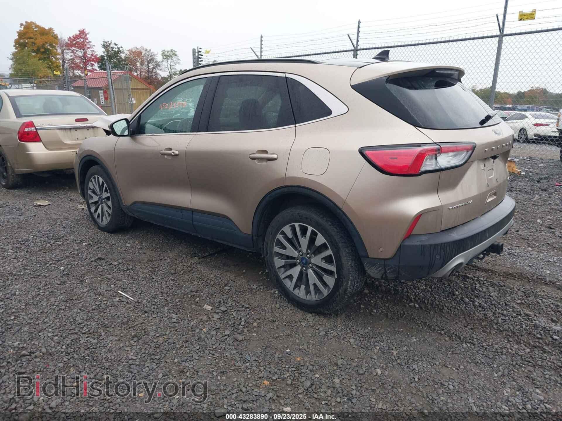 2020 FORD ESCAPE - VIN: 1FMCU9J94LUA59967 - Фото 3