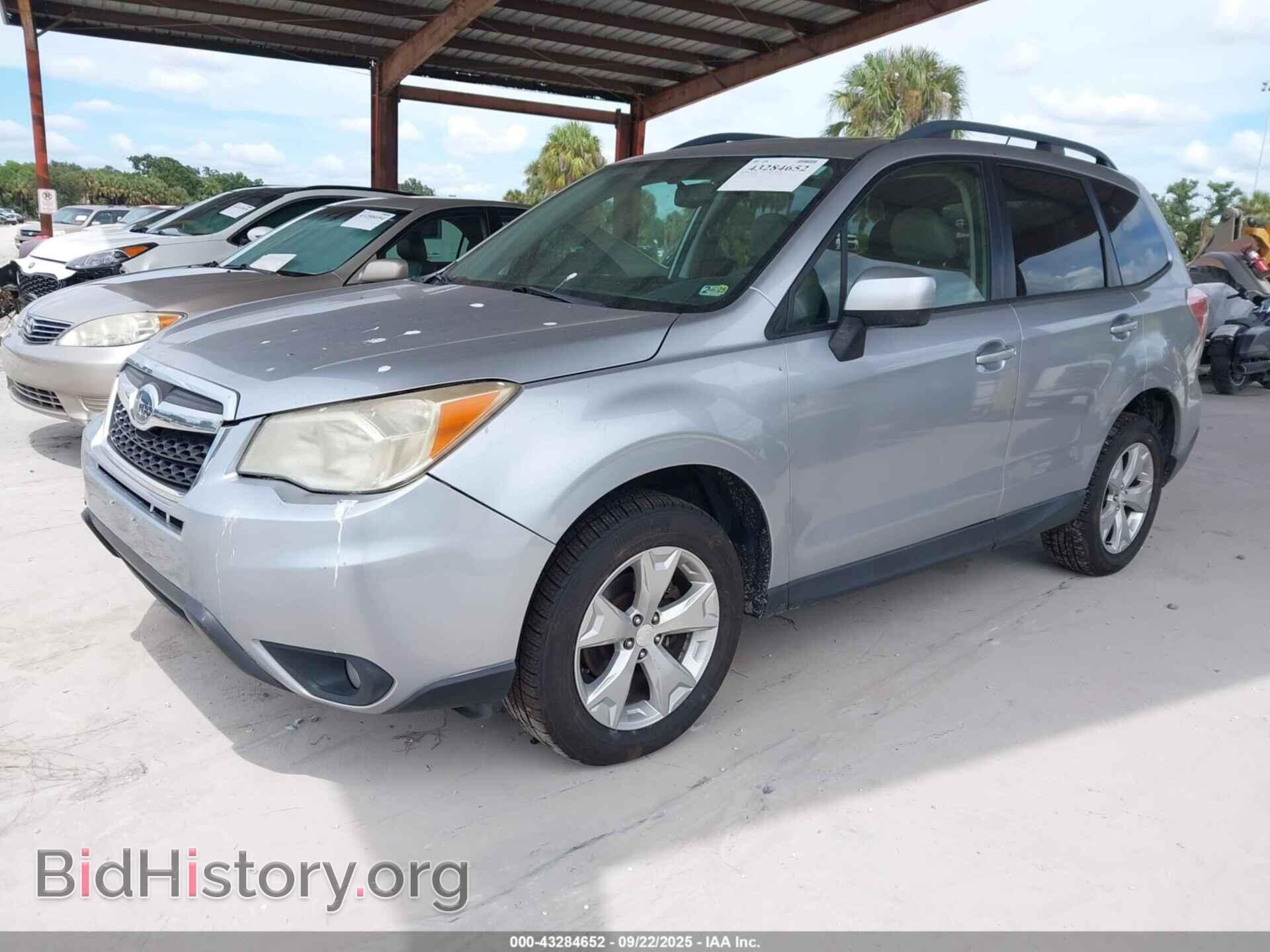 2014 SUBARU FORESTER - VIN: JF2SJAEC8EH467921 - Фото 2