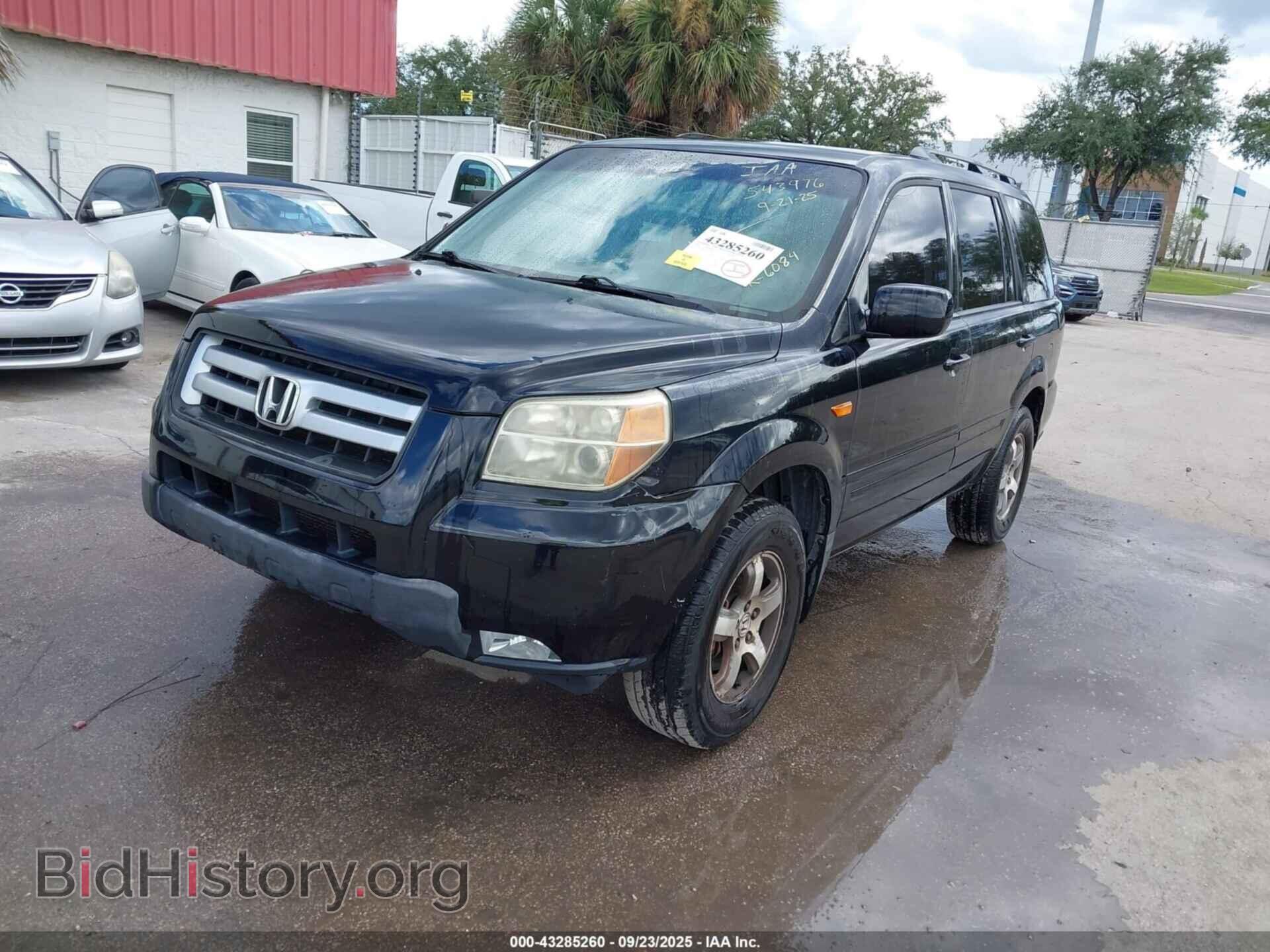 2006 HONDA PILOT - VIN: 2HKYF18466H543976 - Фото 2