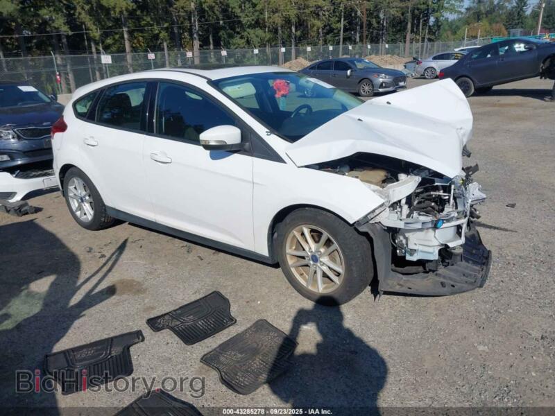 2016 Ford FOCUS SE (VIN 1FADP3K29GL306576) — фото 1 из 16, IAAI, повреждение: передняя часть