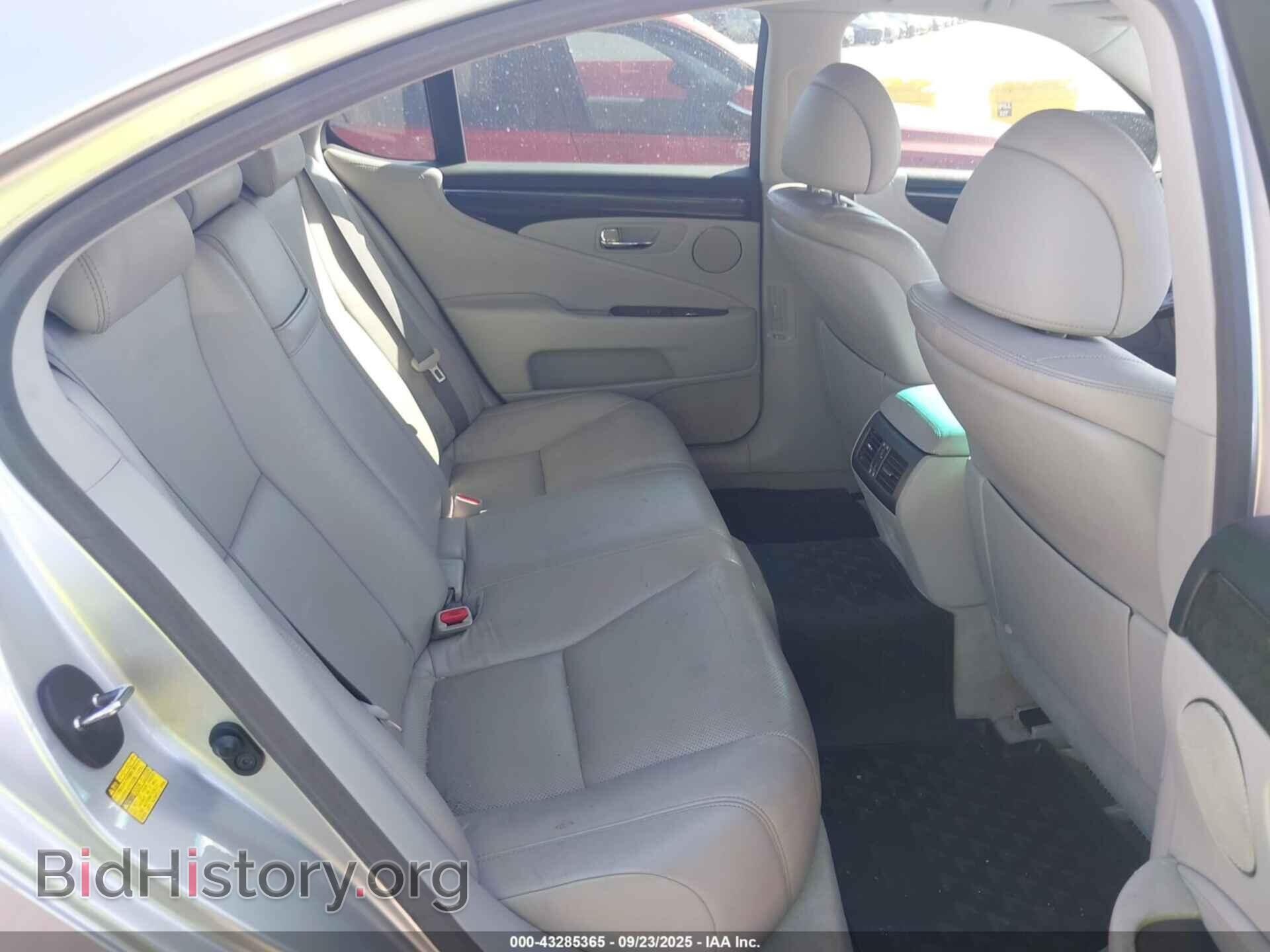 2011 LEXUS LS 460 - VIN: JTHBL5EFXB5105448 - Фото 8