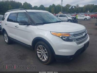2014 Ford EXPLORER XLT, white — VIN 1FM5K8D84EGB29254, IAAI