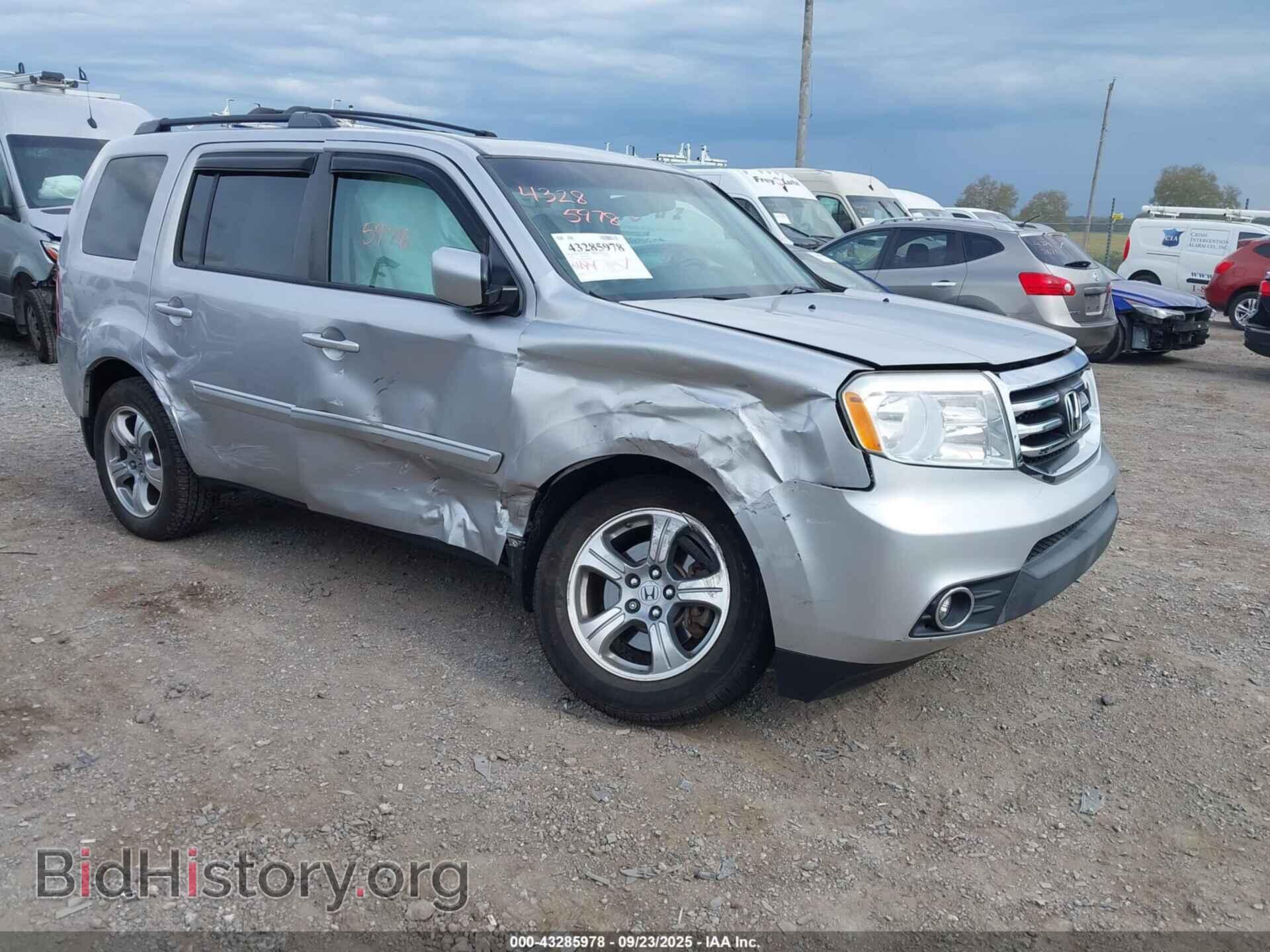 Photo 5FNYF4H65DB078976 - HONDA PILOT 2013