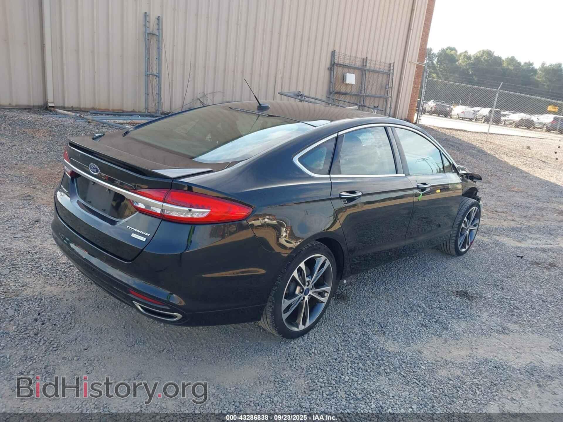 2017 FORD FUSION - VIN: 3FA6P0K91HR289554 - Фото 4