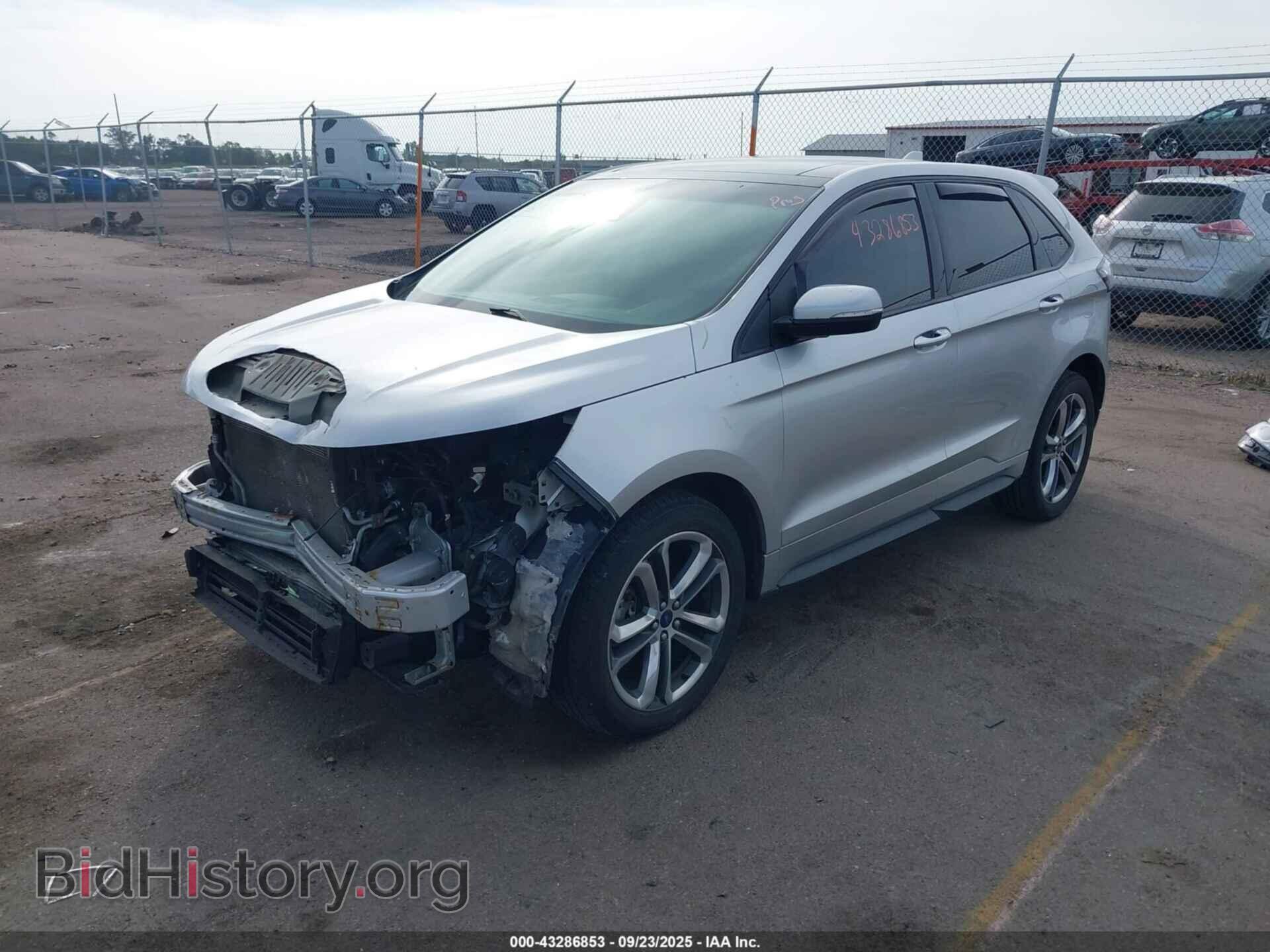 2017 FORD EDGE - VIN: 2FMPK4AP7HBB09895 - Фото 2