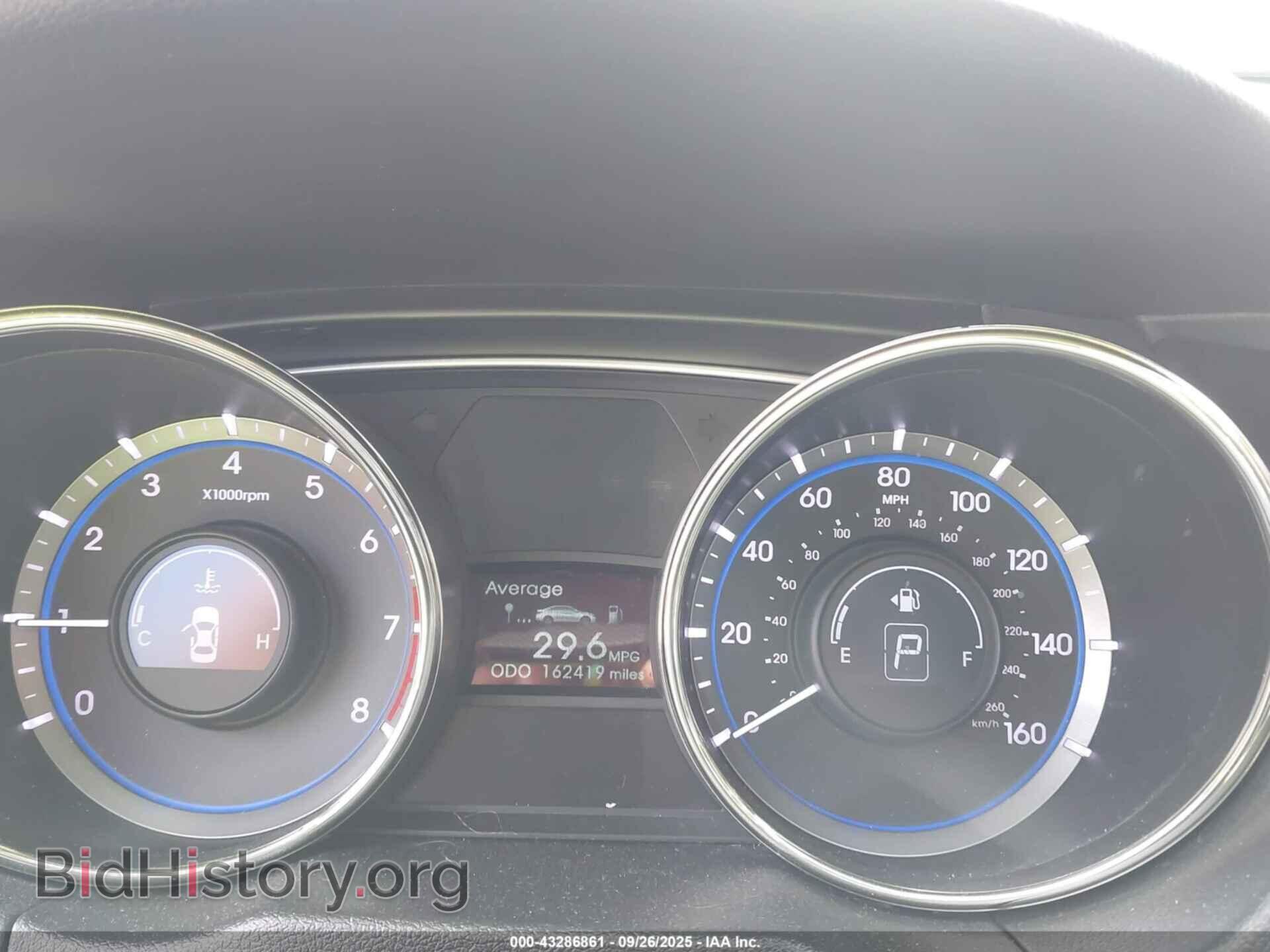 2012 HYUNDAI SONATA - VIN: 5NPEC4AC0CH377724 - Фото 7