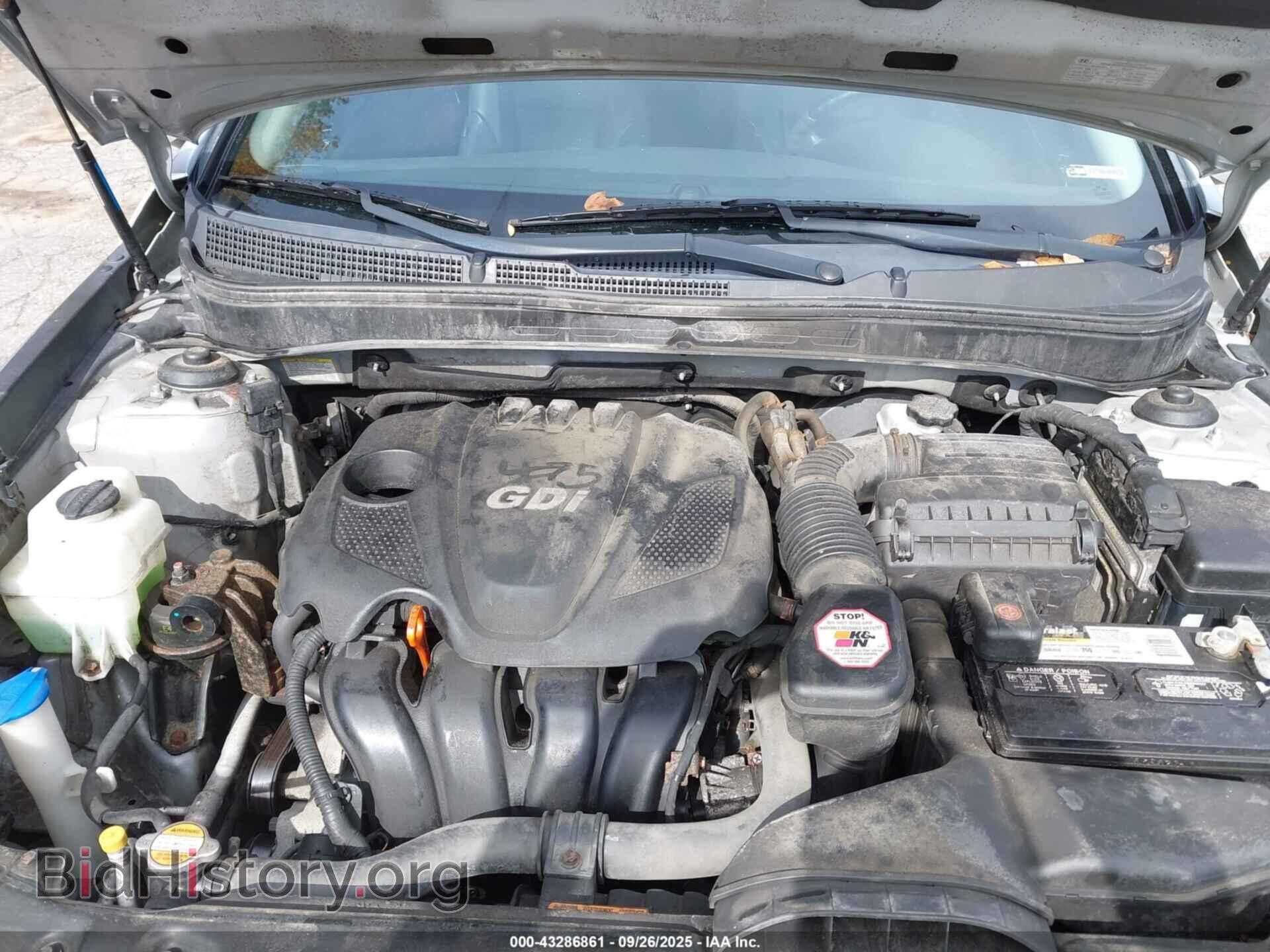 2012 HYUNDAI SONATA - VIN: 5NPEC4AC0CH377724 - Фото 10
