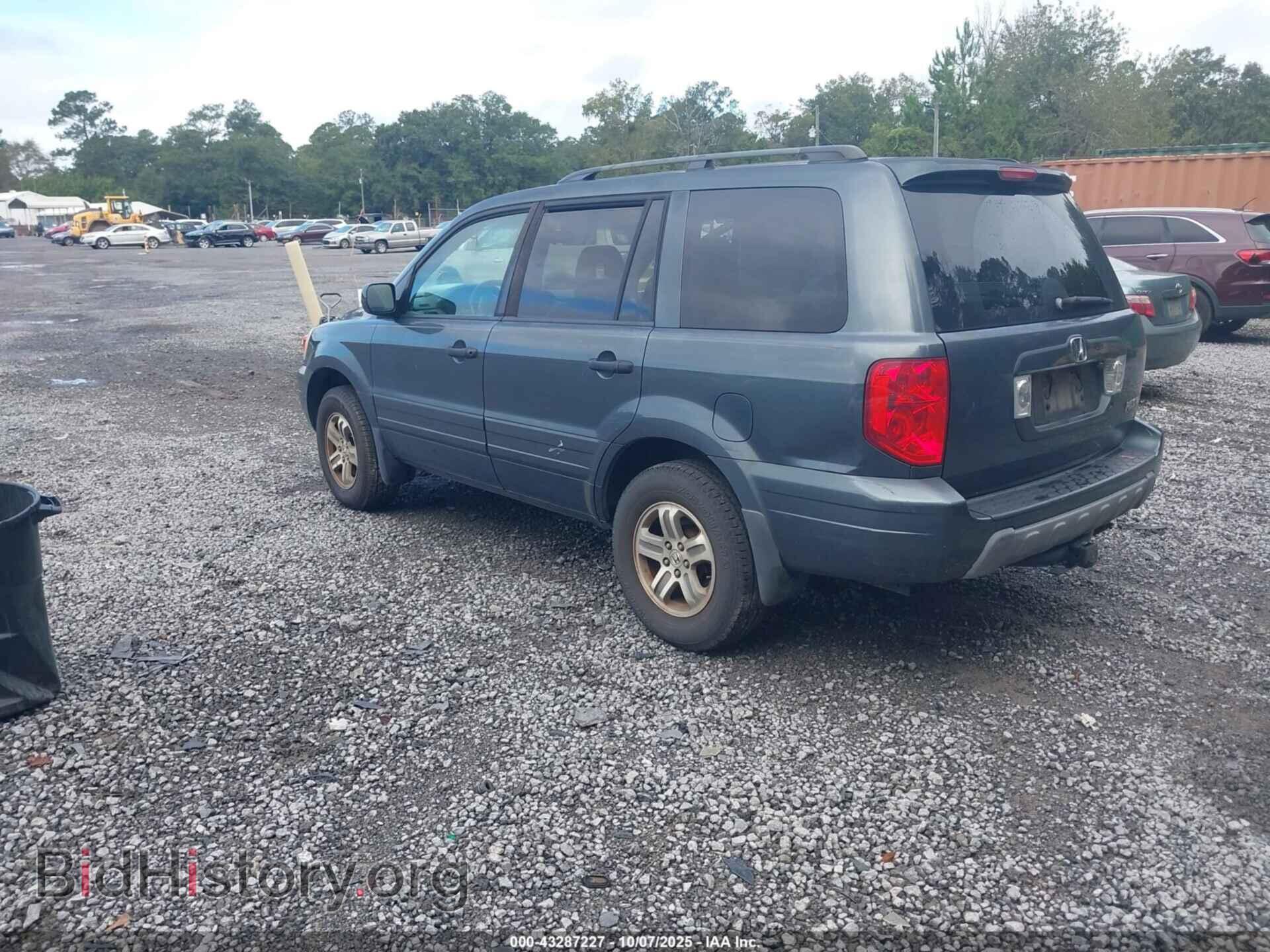 2005 HONDA PILOT - VIN: 5FNYF18595B032557 - Фото 3
