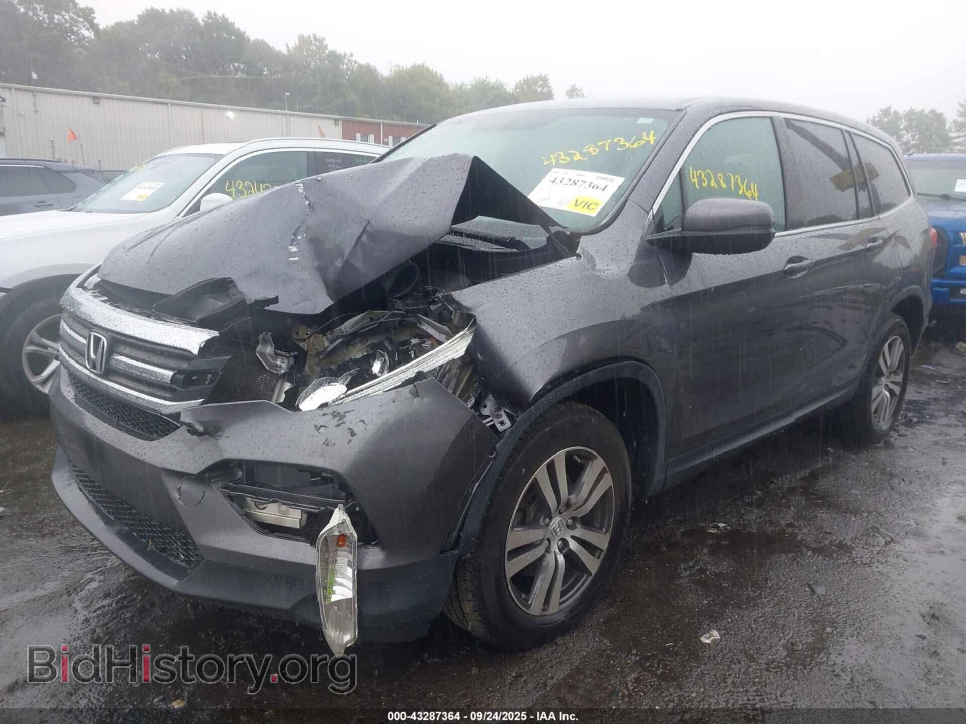 2017 HONDA PILOT - VIN: 5FNYF6H52HB046107 - Фото 2