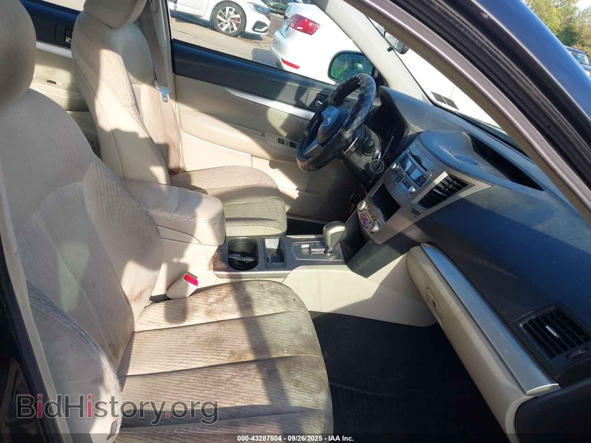 2011 SUBARU LEGACY - VIN: 4S3BMBA68B3254505 - Фото 5