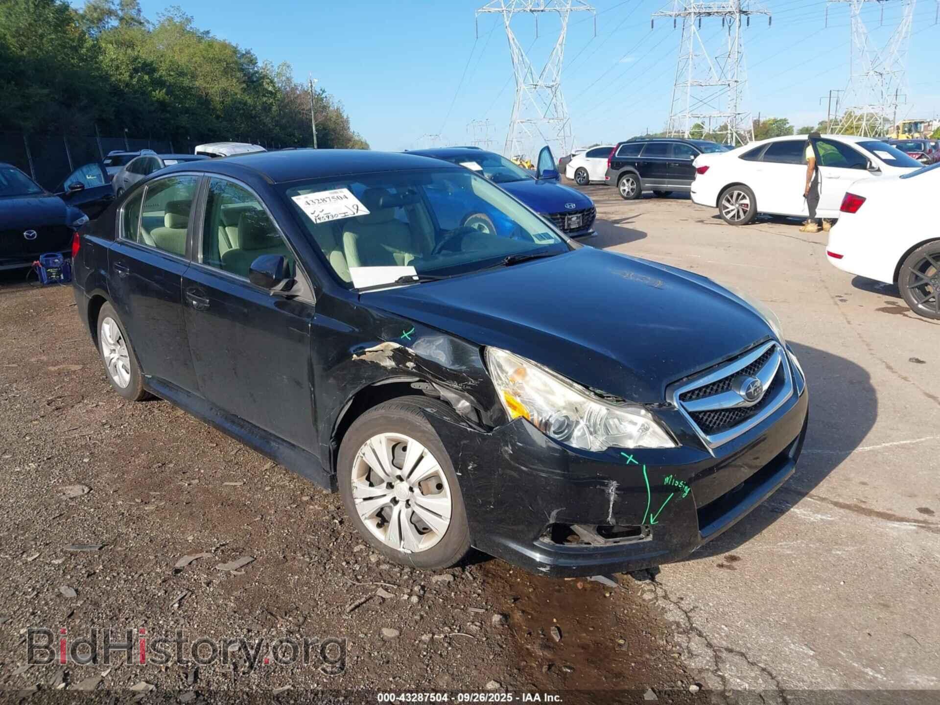 2011 SUBARU LEGACY - VIN: 4S3BMBA68B3254505 - Фото 6
