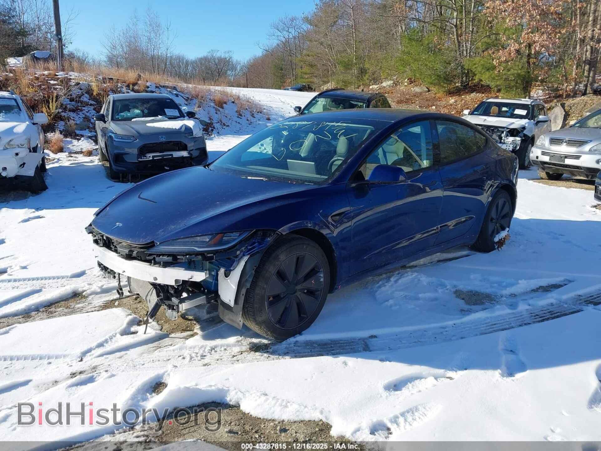 2024 TESLA MODEL 3 - VIN: 5YJ3E1EB7RF737029 - Фото 2