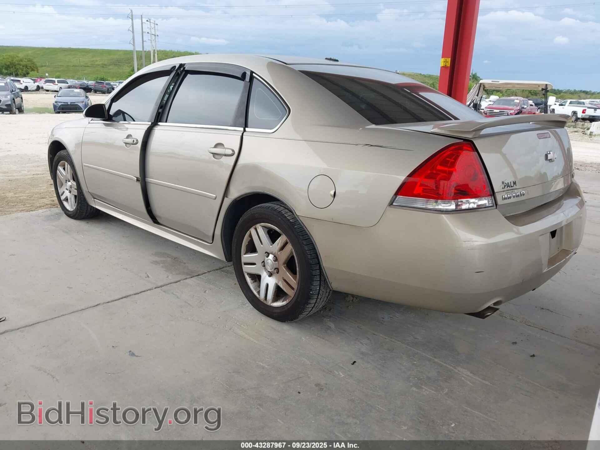 2012 CHEVROLET IMPALA - VIN: 2G1WB5E31C1203596 - Фото 3