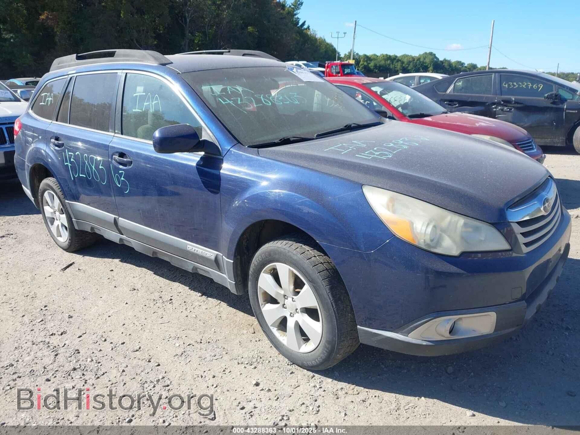 Photo 4S4BRBCC5B3354741 - SUBARU OUTBACK 2011