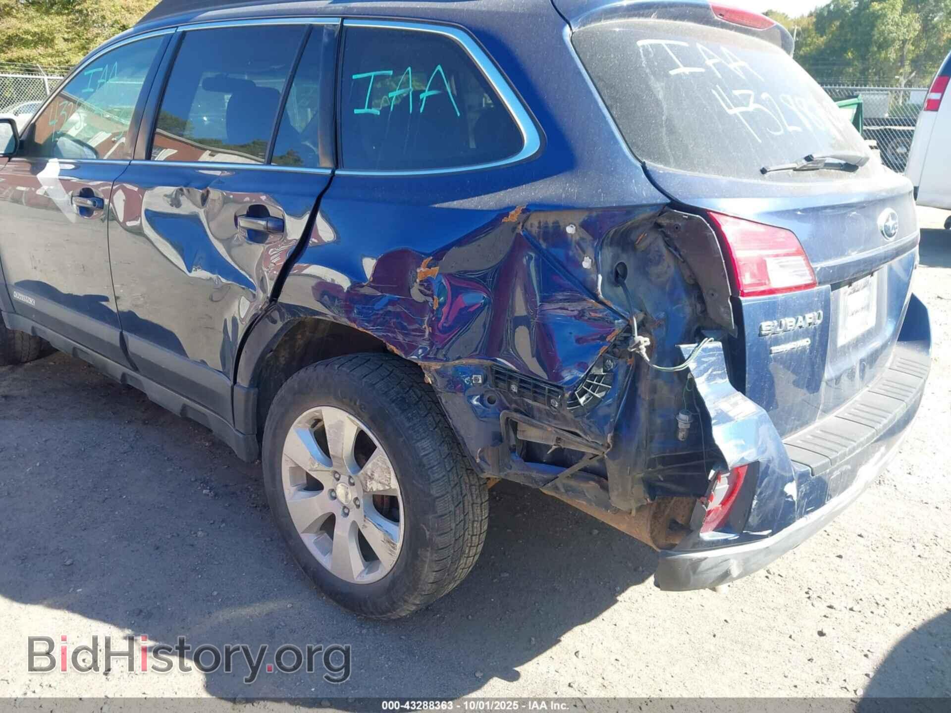 2011 SUBARU OUTBACK - VIN: 4S4BRBCC5B3354741 - Фото 6