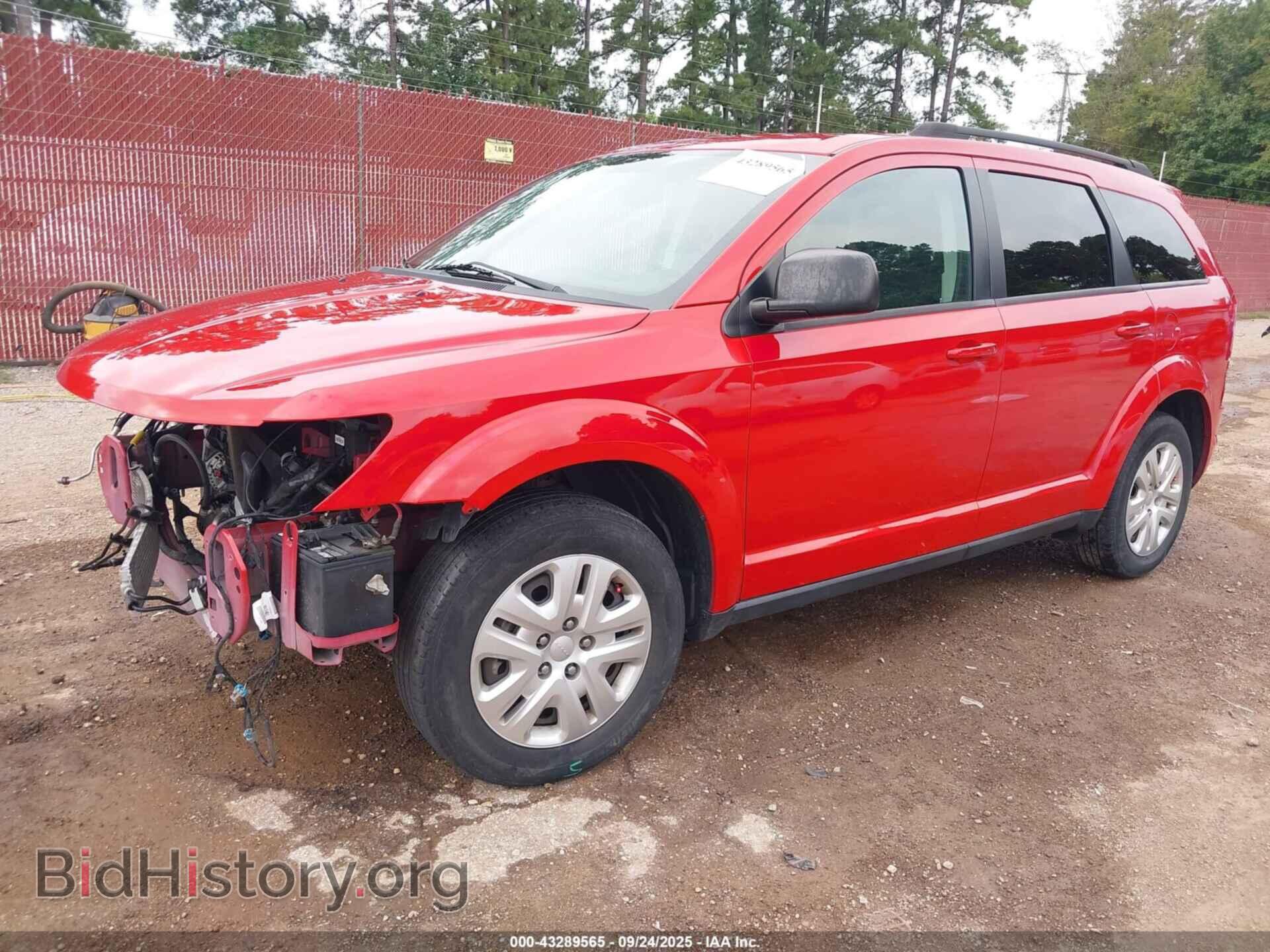 2017 DODGE JOURNEY - VIN: 3C4PDCAB8HT581606 - Фото 2