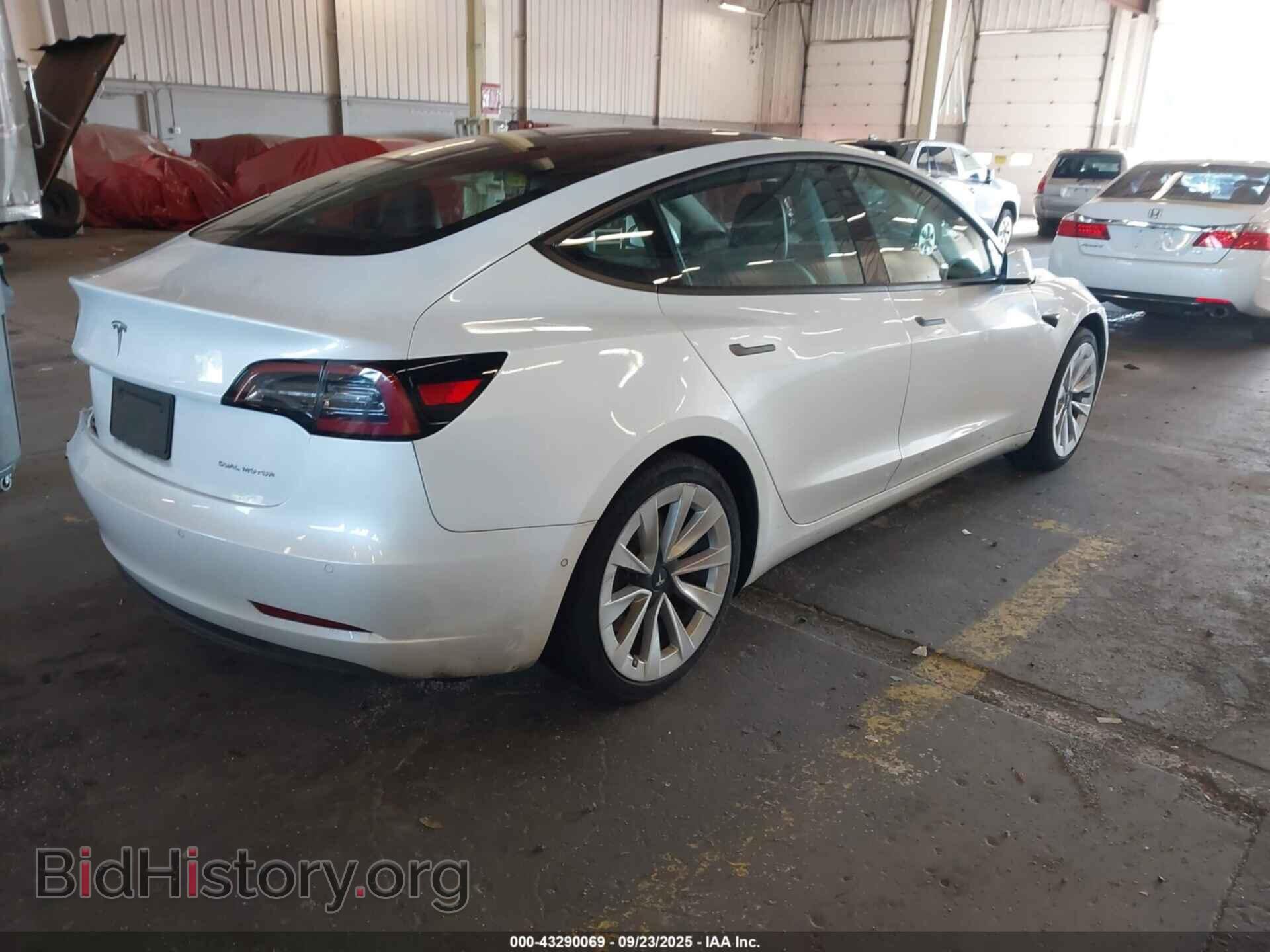 2021 TESLA MODEL 3 - VIN: 5YJ3E1EBXMF870666 - Фото 4