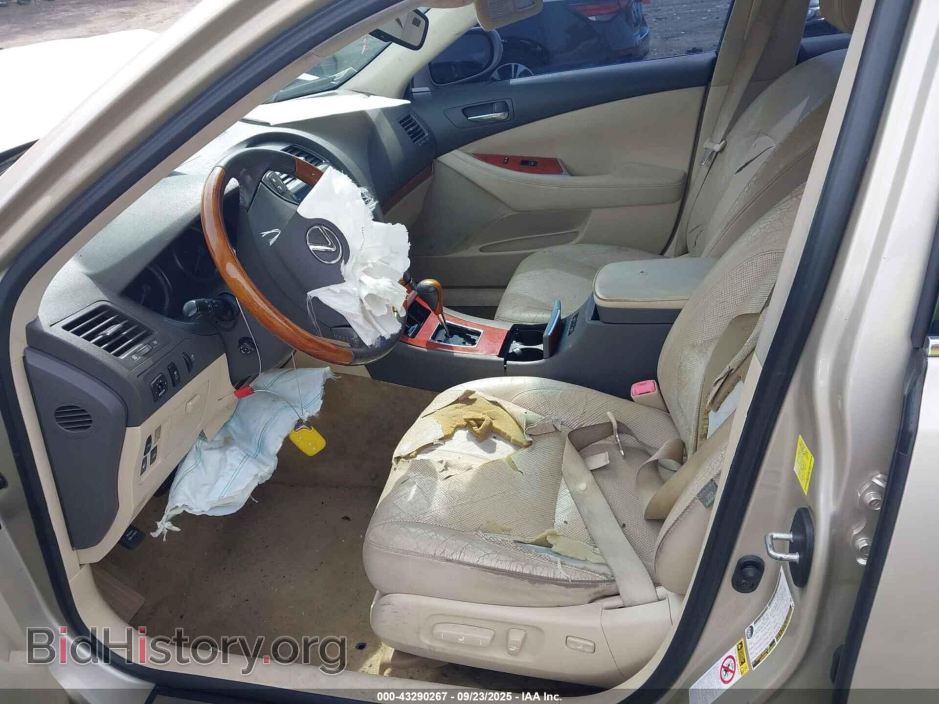 2011 LEXUS ES 350 - VIN: JTHBK1EG1B2416918 - Фото 5