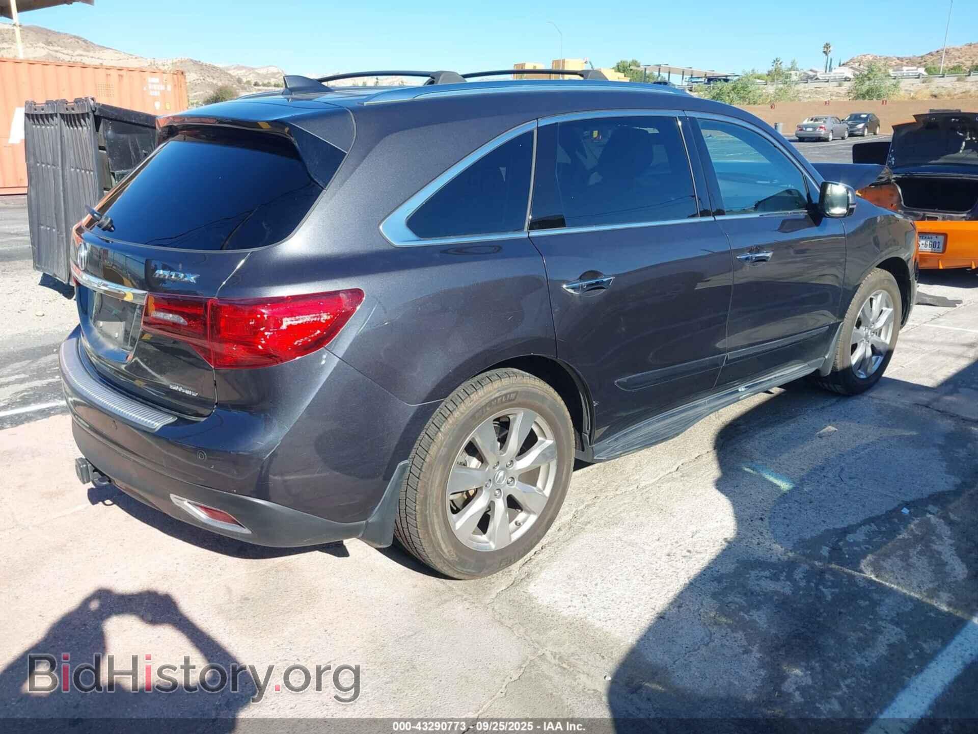 2016 ACURA MDX - VIN: 5FRYD4H92GB021802 - Фото 4