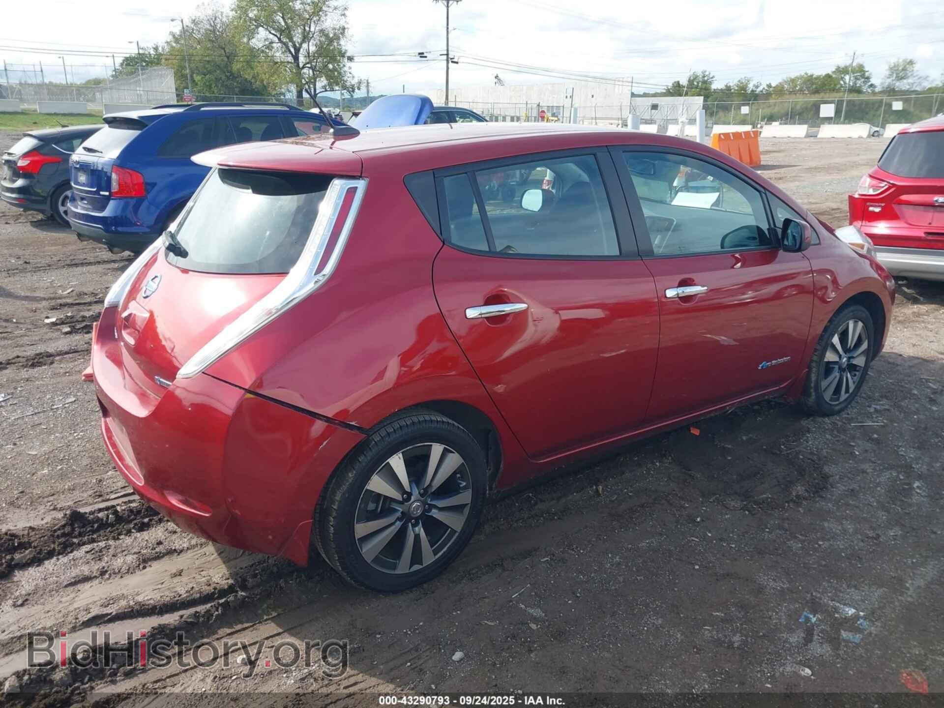 2015 NISSAN LEAF - VIN: 1N4AZ0CP8FC330808 - Фото 4