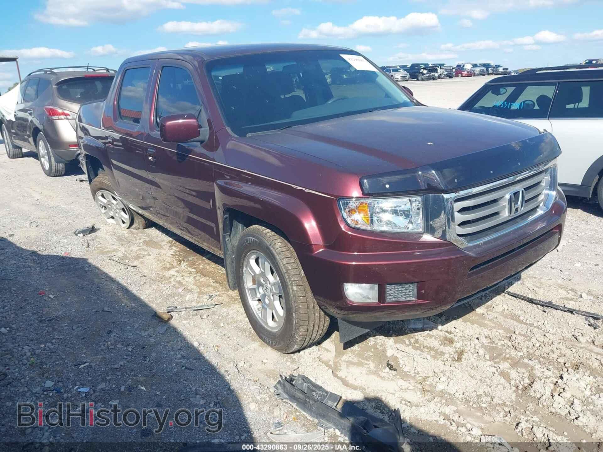 Фотография 5FPYK1F40CB455408 - HONDA RIDGELINE 2012
