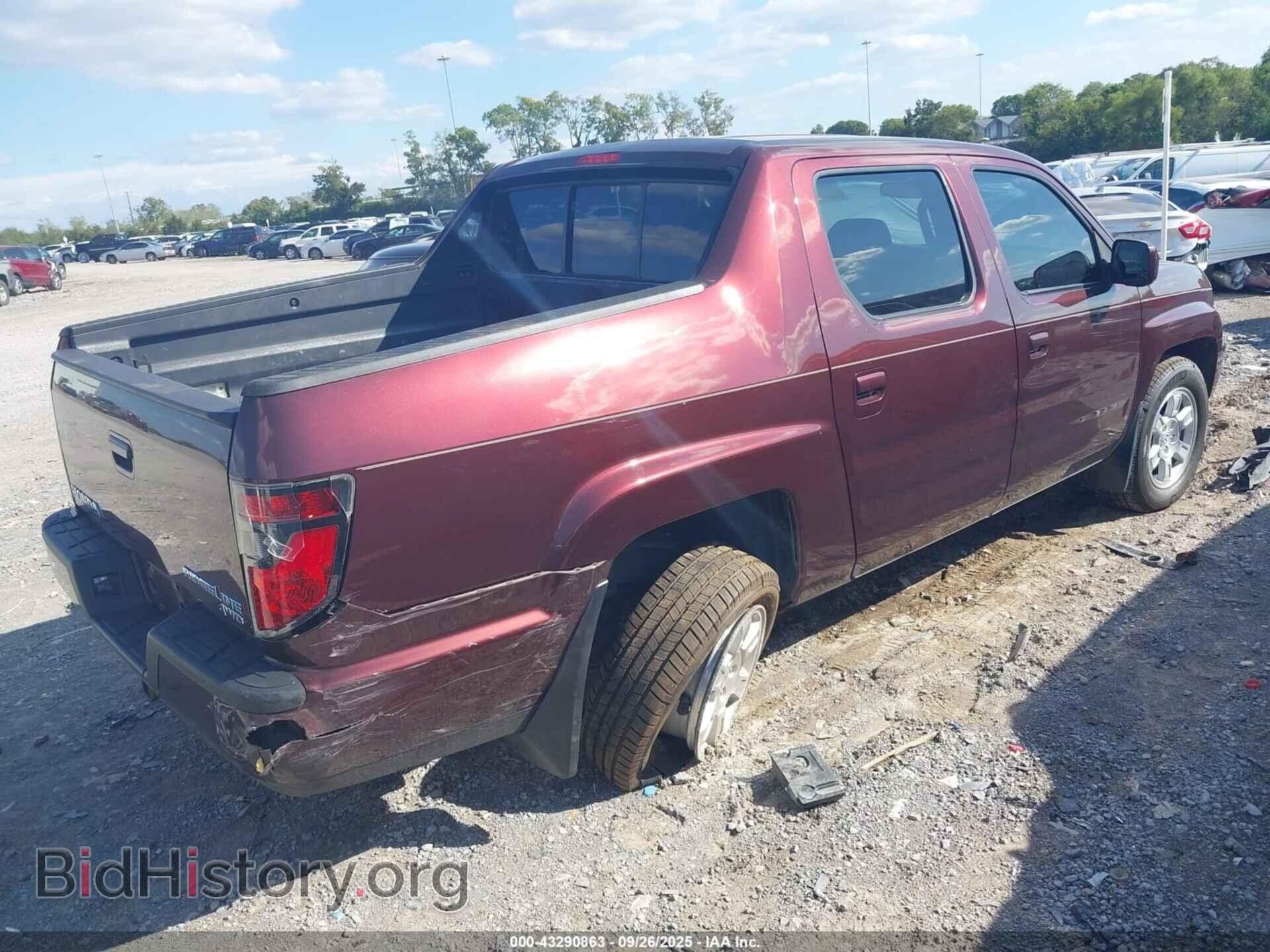 2012 HONDA RIDGELINE - VIN: 5FPYK1F40CB455408 - Фото 4