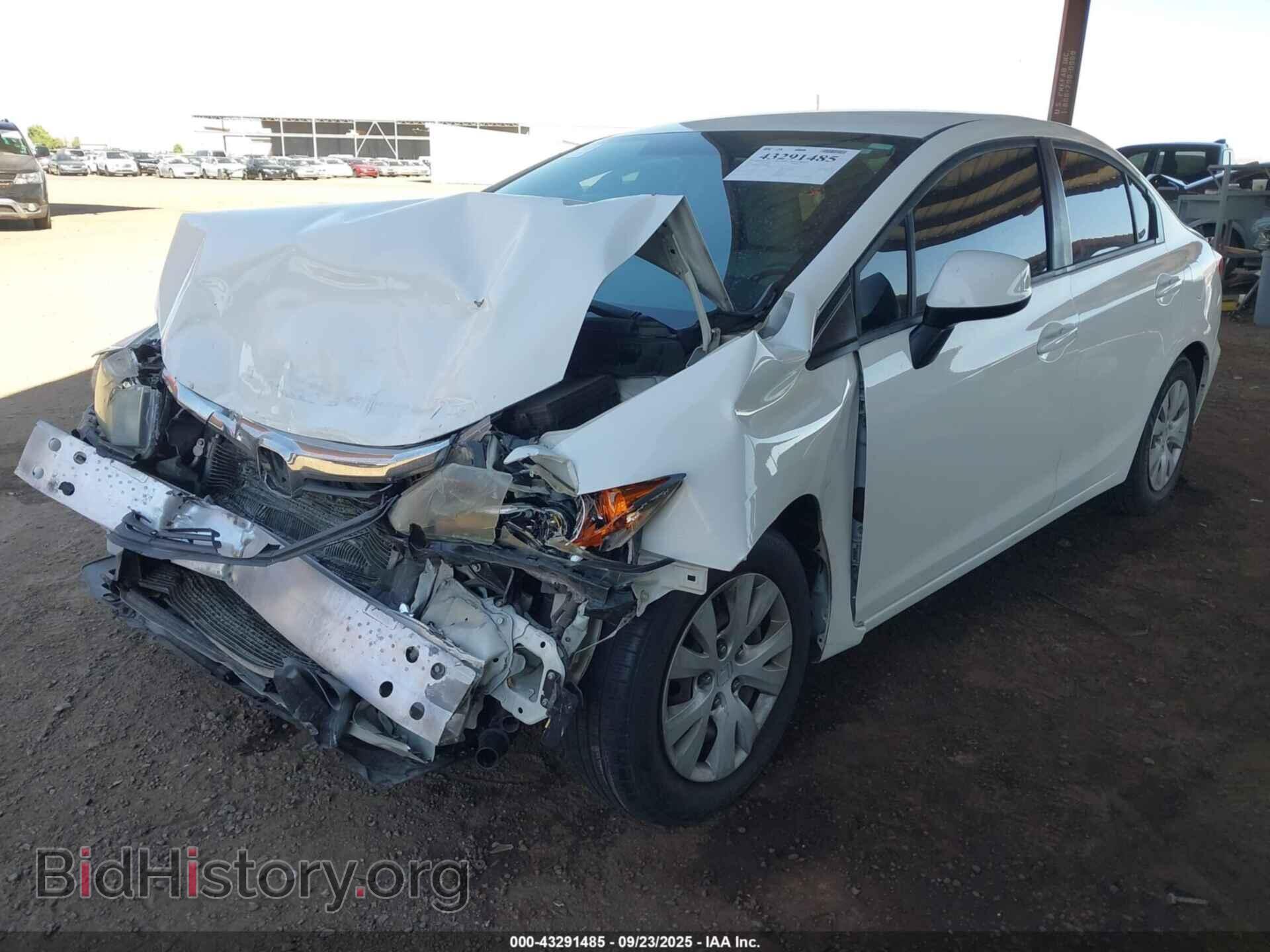 2012 HONDA CIVIC - VIN: 19XFB2F55CE369631 - Фото 2