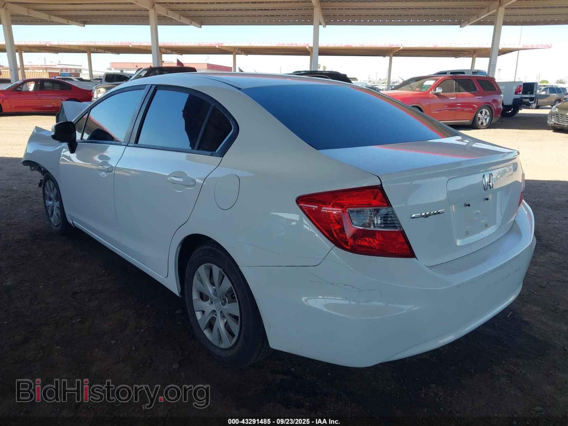 2012 HONDA CIVIC - VIN: 19XFB2F55CE369631 - Фото 3